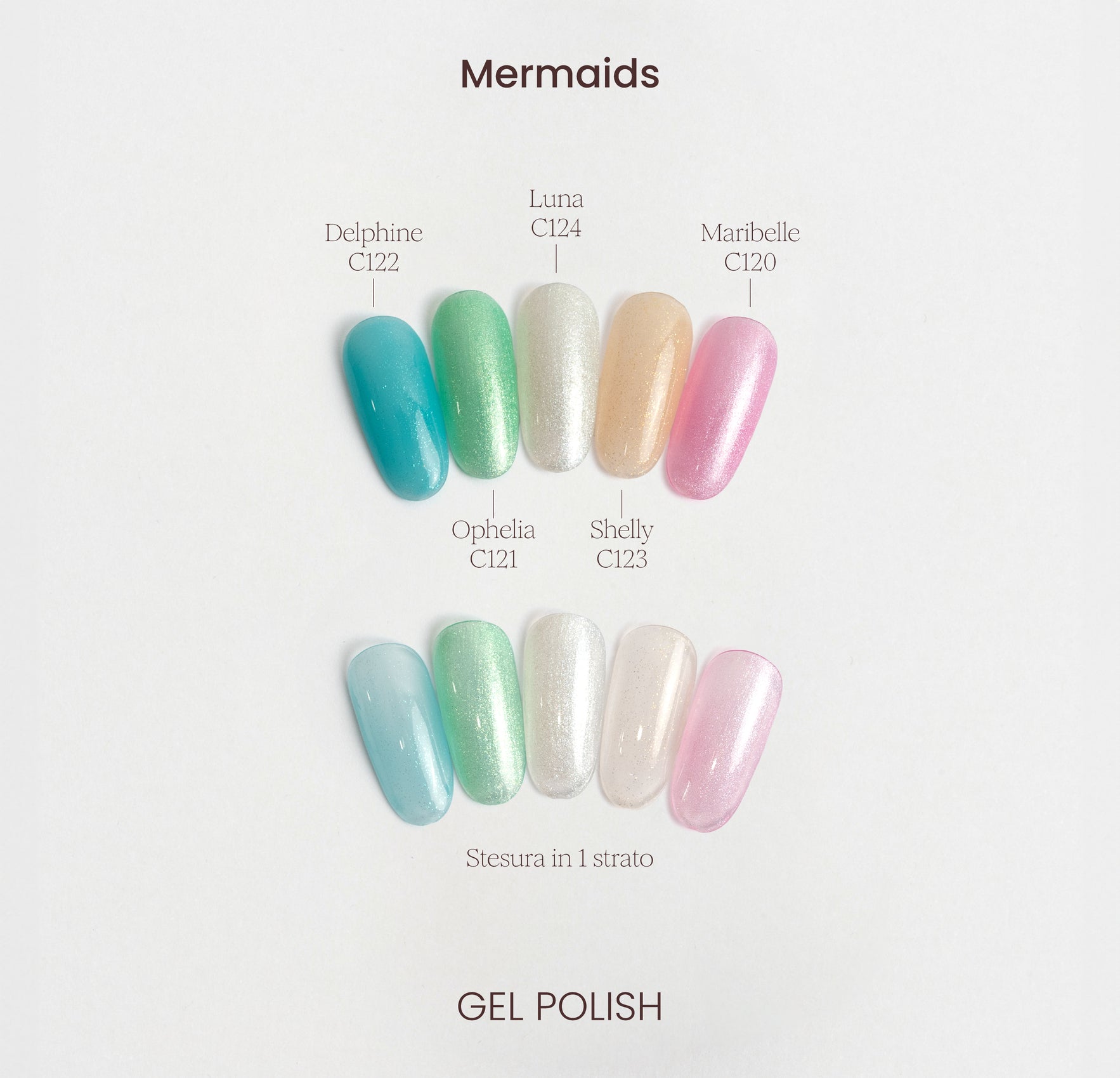 Collezione Mermaids Gel Glitter | Cactus For You – CACTUS FOR YOU