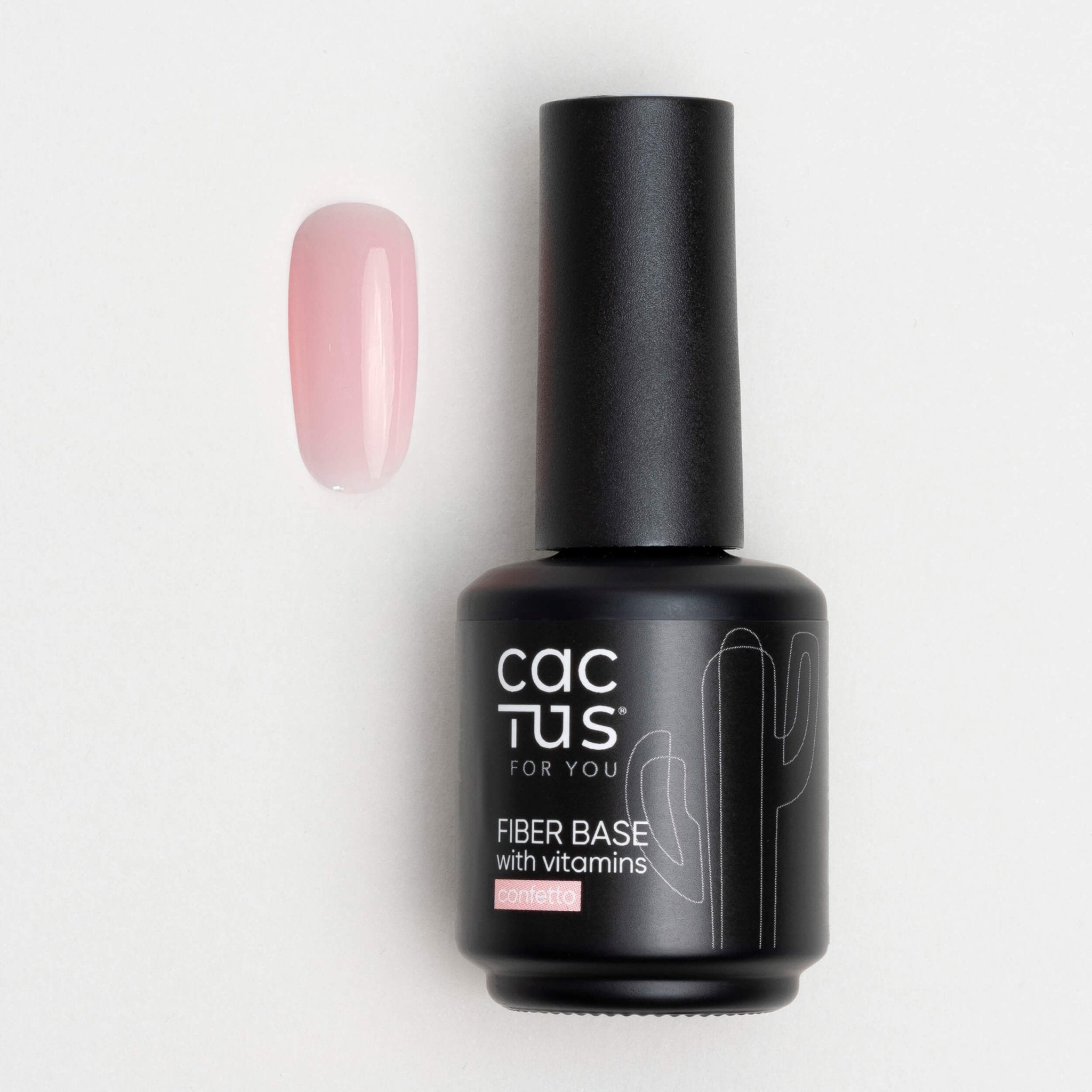 Confeteo de la base de fibra con vitaminas HEMA