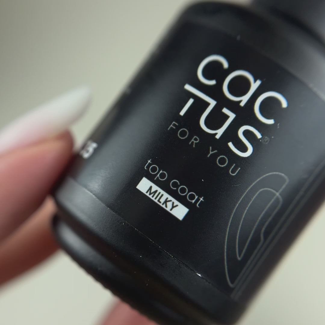 Carica video: Top Coat <tc>No Wipe Milky</tc> 15ml