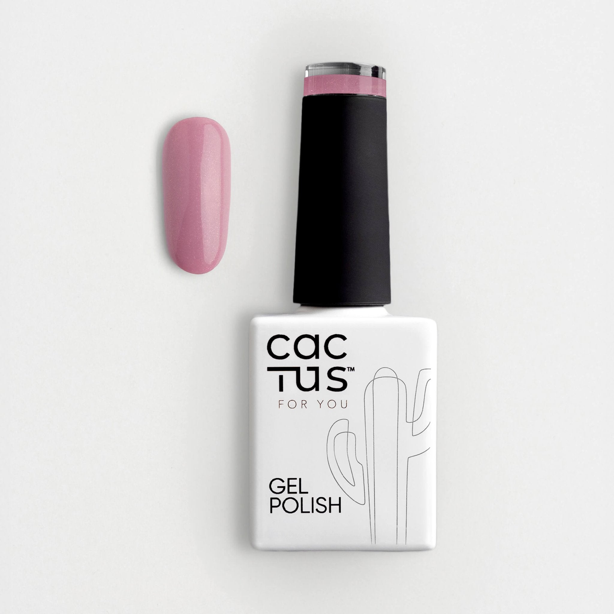 Gel Polish C164 Corsetto, nude rosato intenso per un tocco sofisticato.