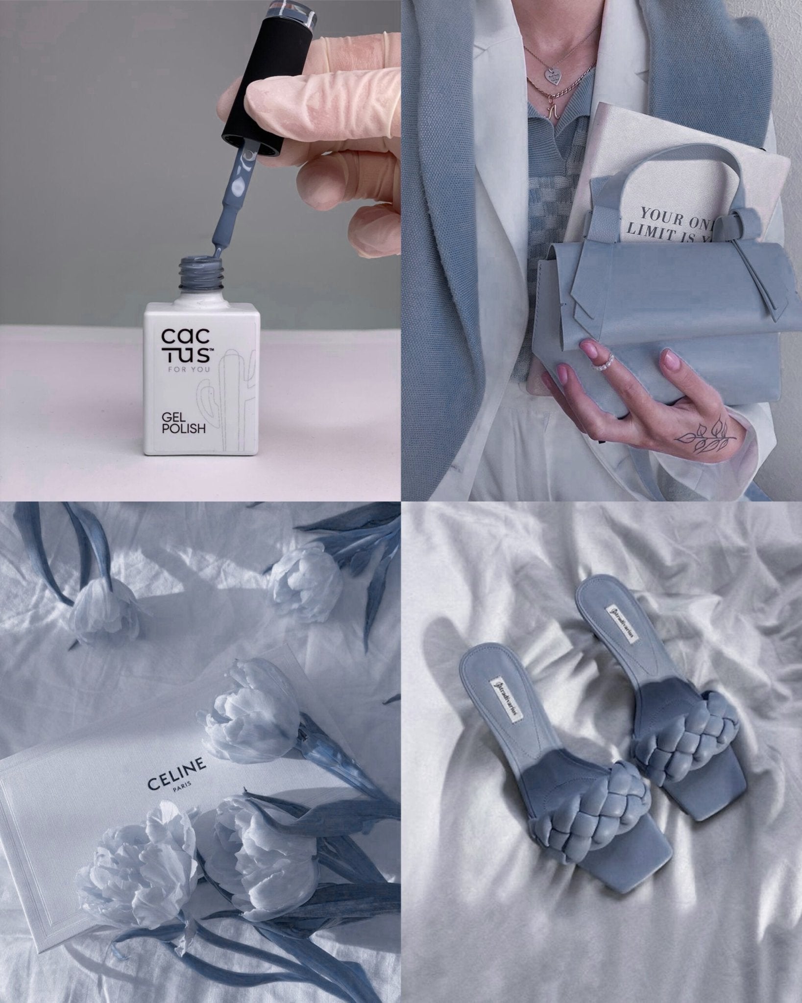 Colore Semipermanente Gel Polish - C74 - collage