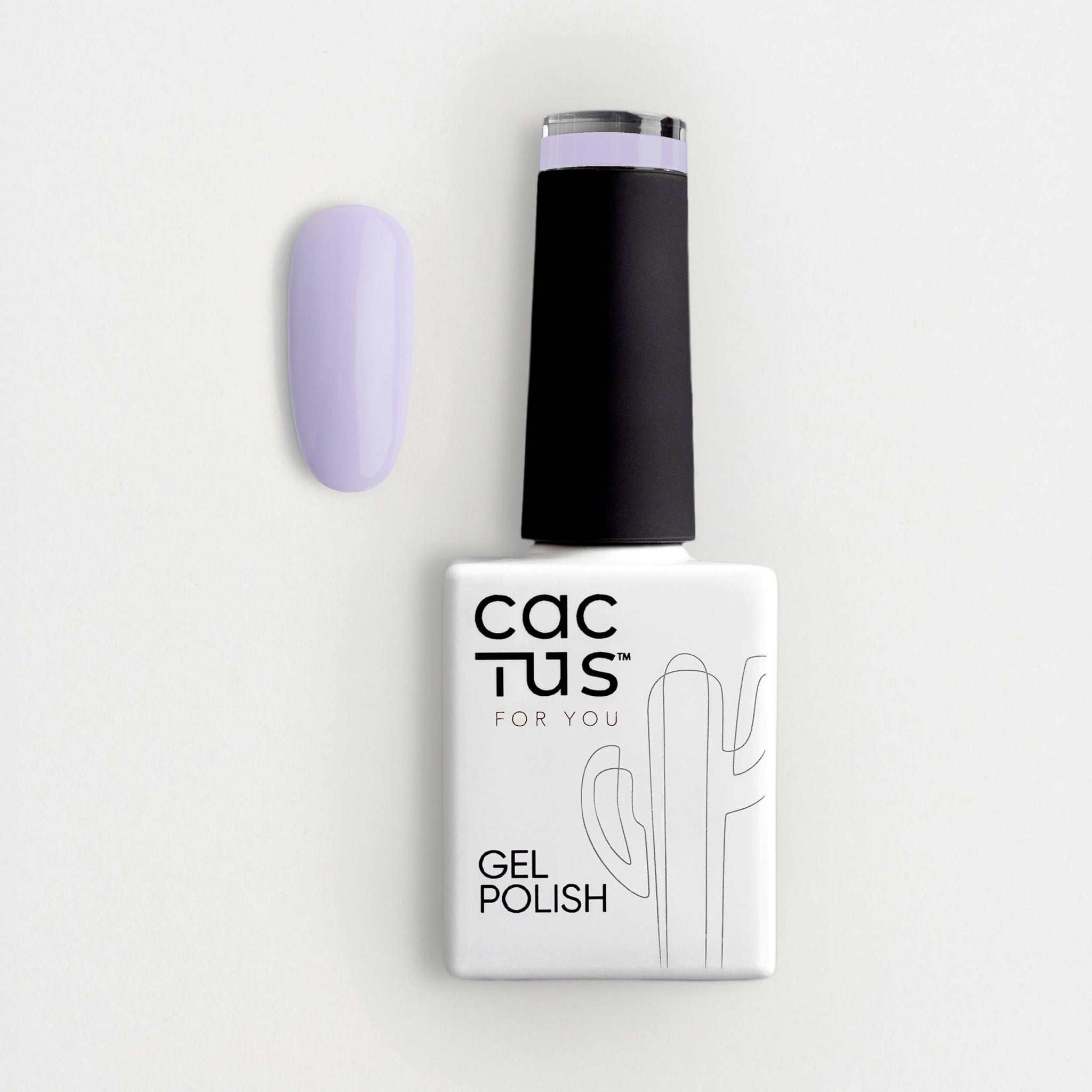 Gel Polish C162 Lavender Lace, romantico lilla per mani femminili.