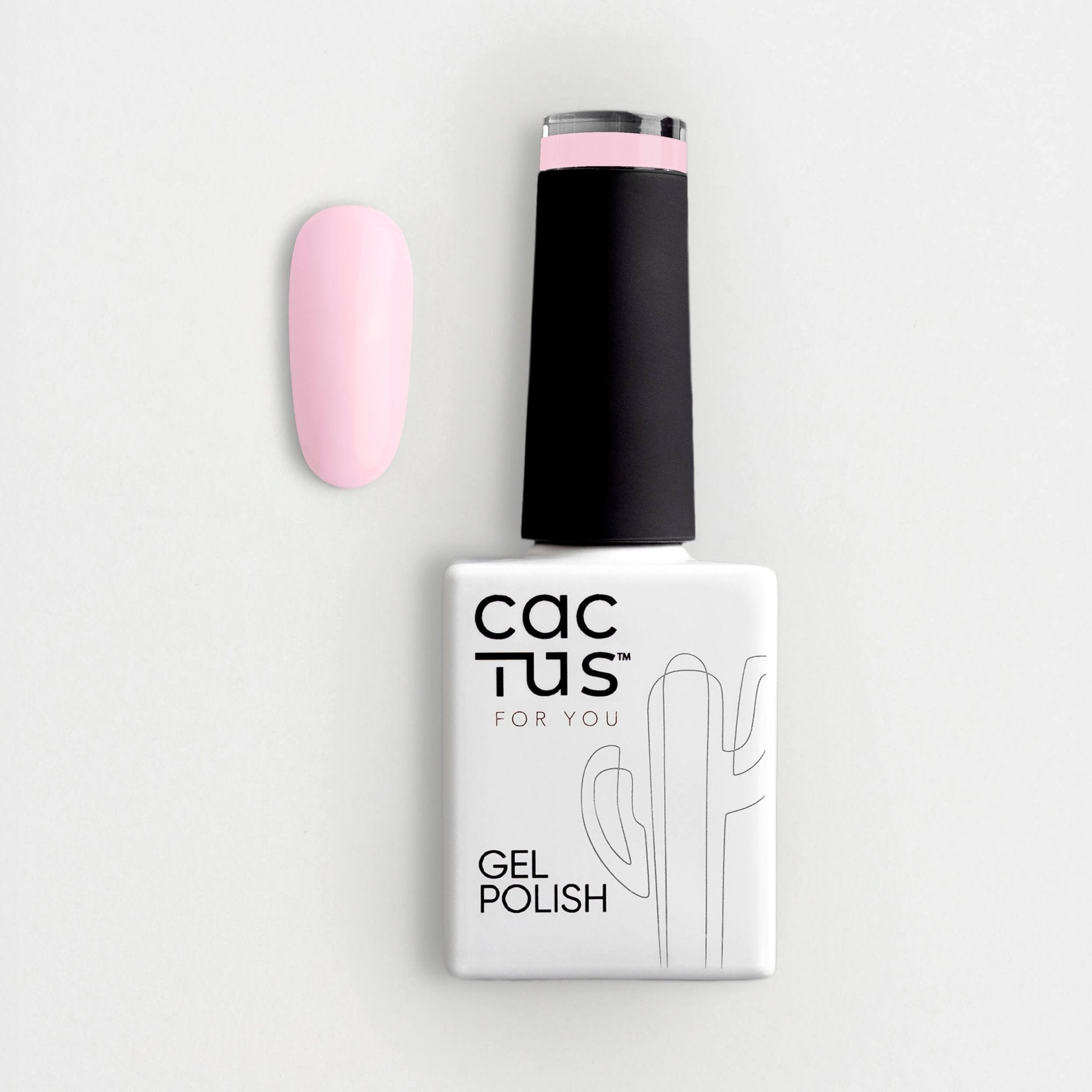 Gel Polish C163 Pink Bunny, rosa pastello per un look dolce e spensierato.
