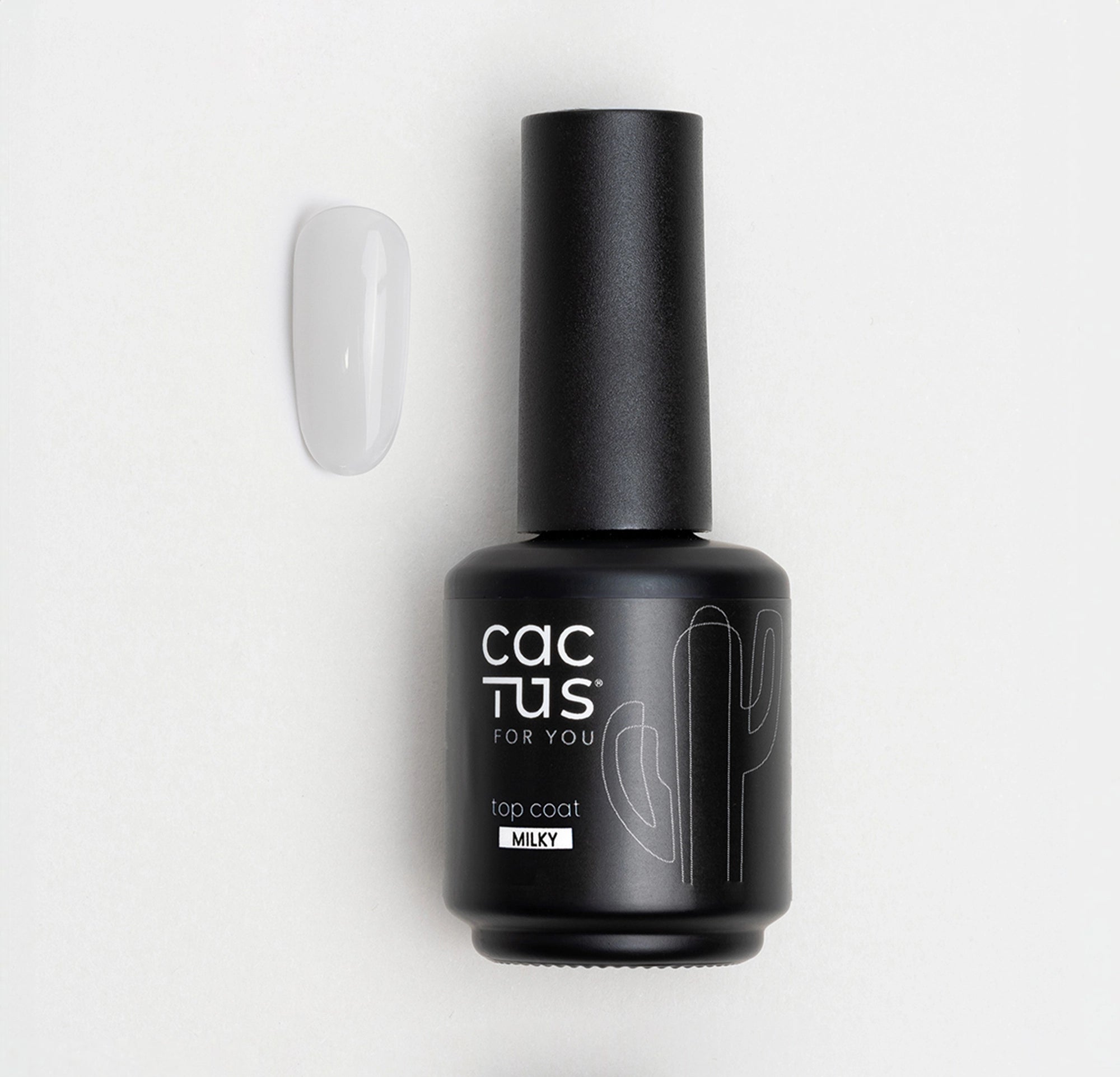 Top Coat <tc>No Wipe Milky</tc> 15ml