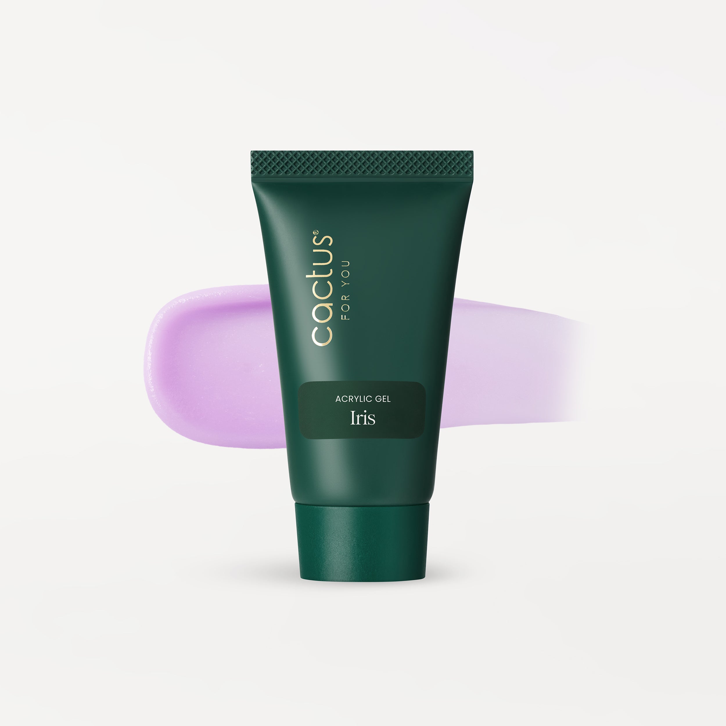 Iris de acrígel para la reconstrucción de uñas - brillo en la oscuridad