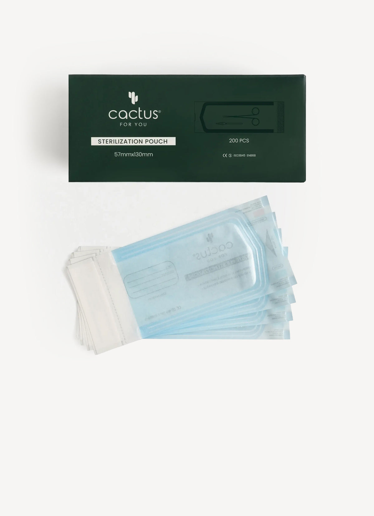 Small Self-Sealing Sterilization Pouches - 200 pcs