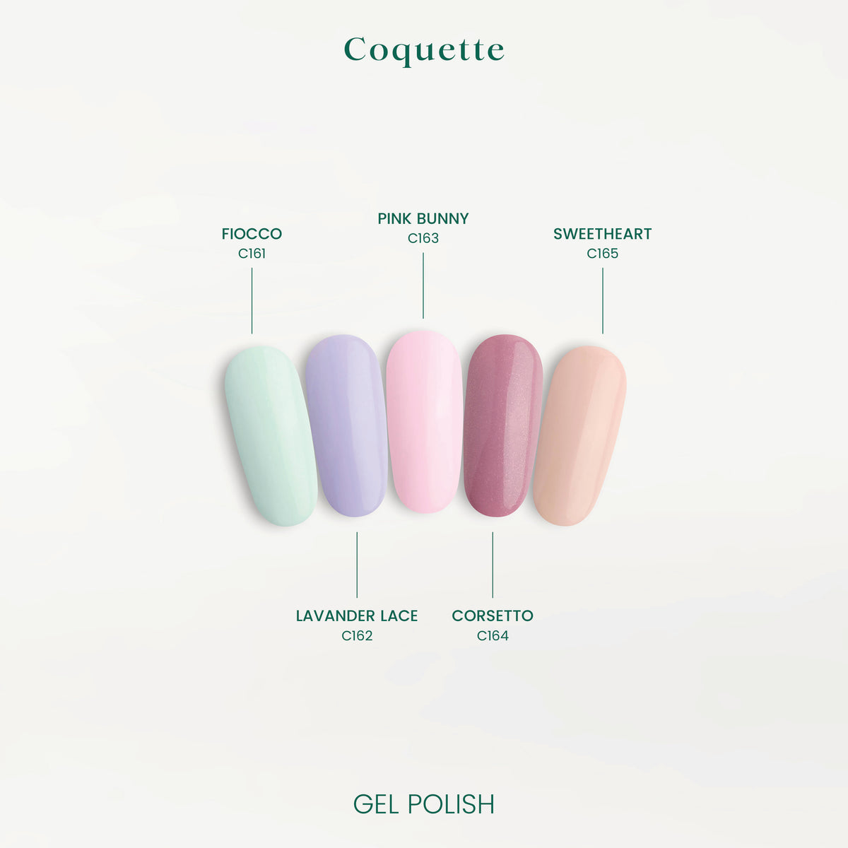Bow C161 Gel Polish