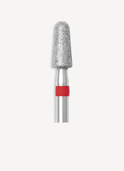 <tc>Nail Drill Bit</tc> for nails Rounded Cone Red d035