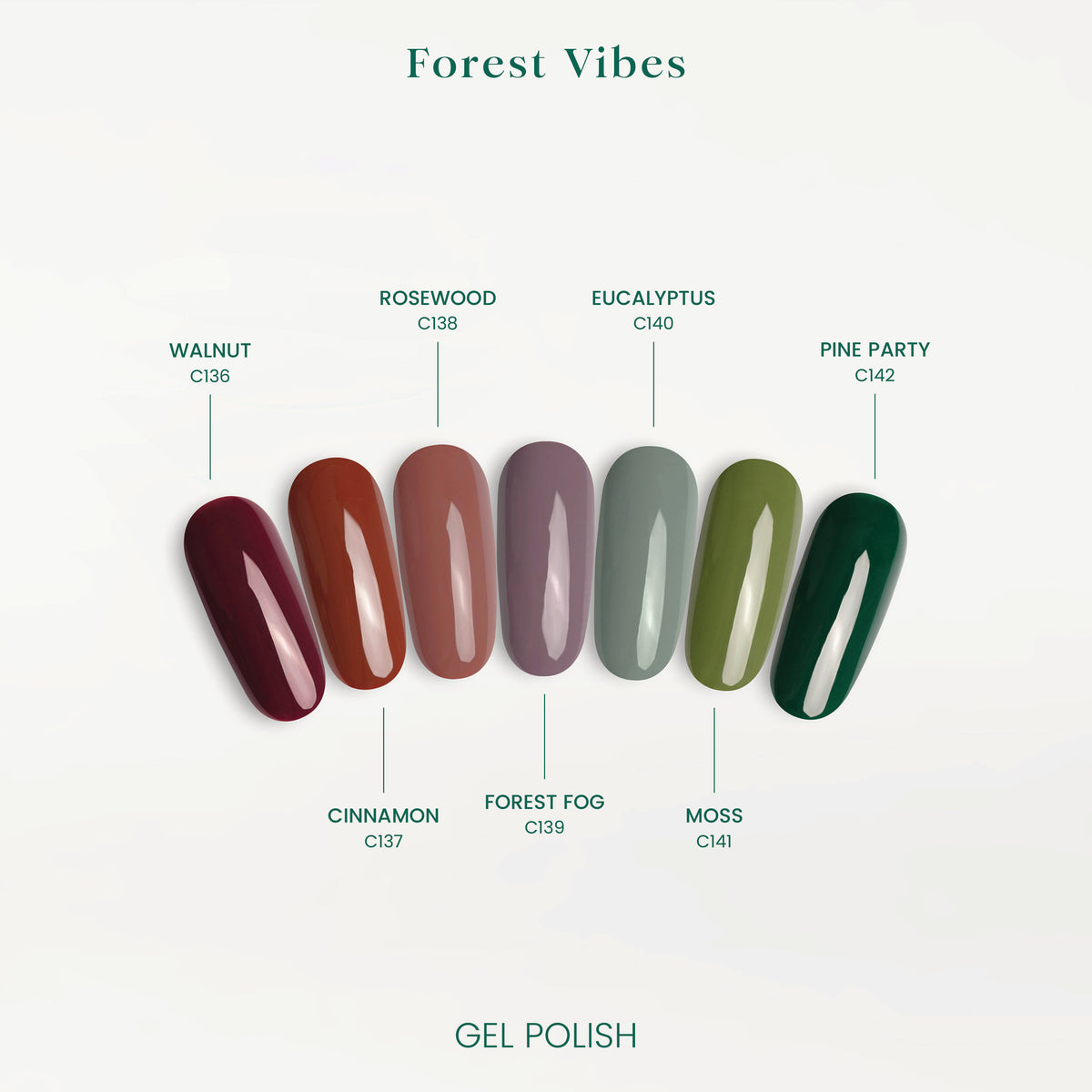 Pine Party C142 Gel Polish