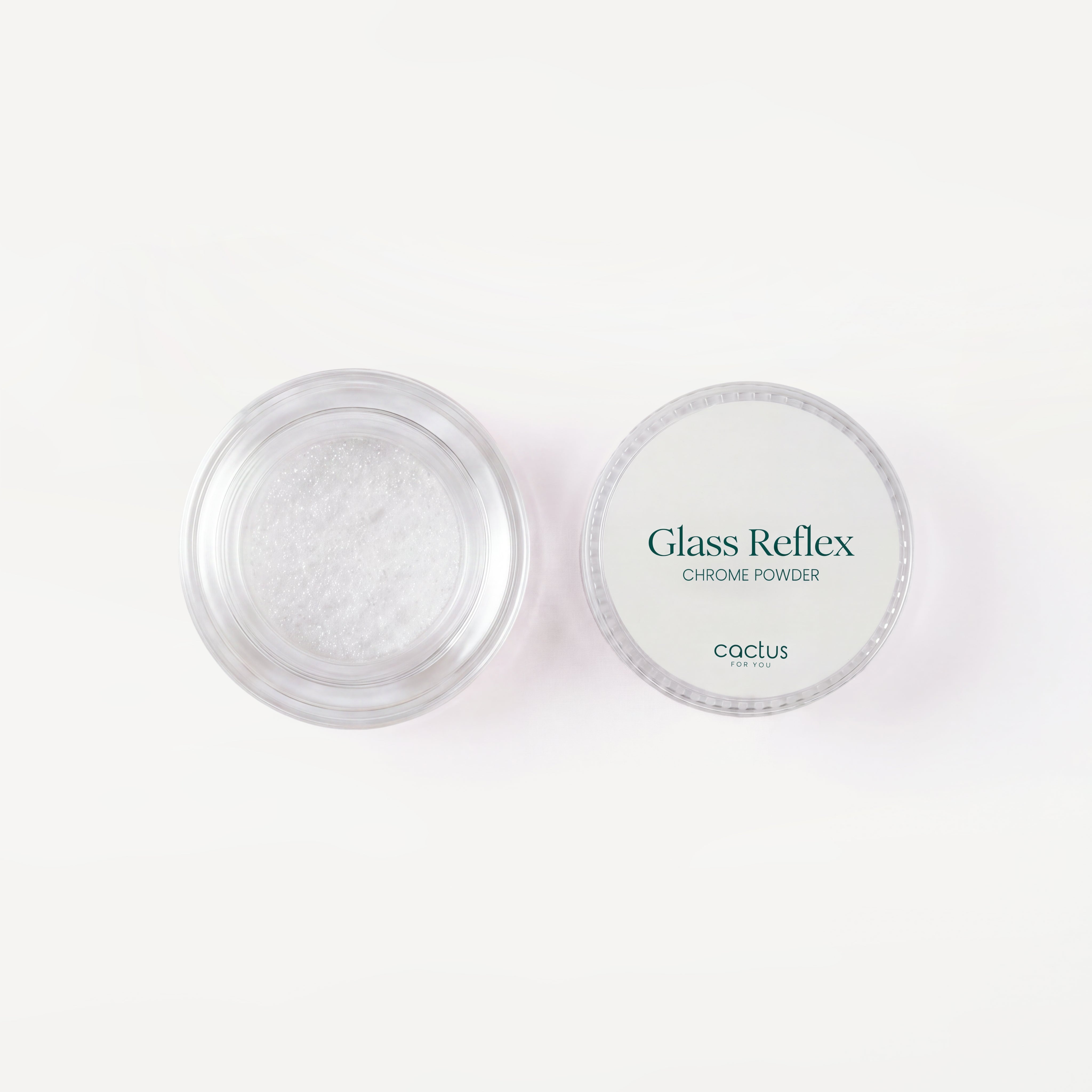 Chrome Powder Glass Reflex