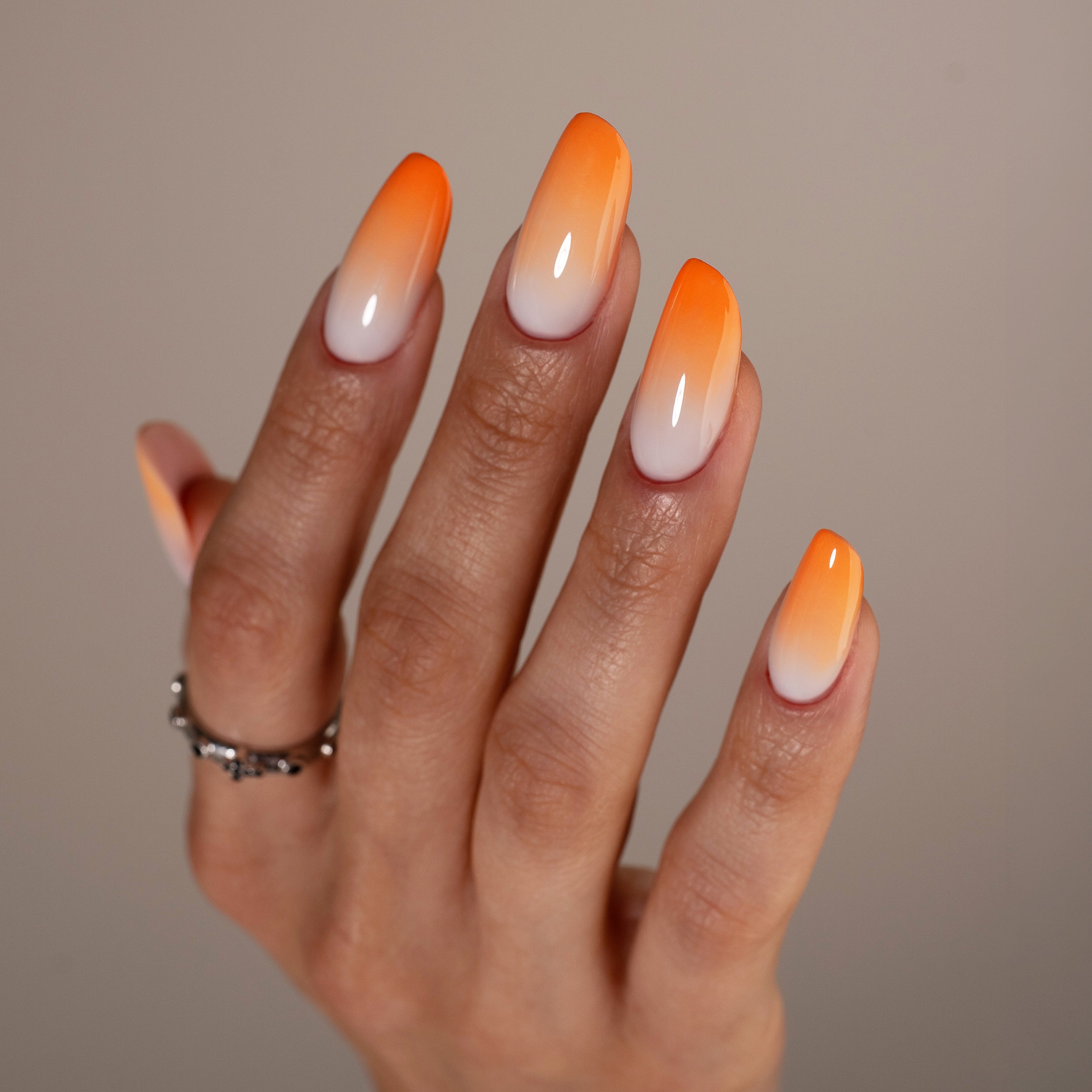 Orange Neon Ombre