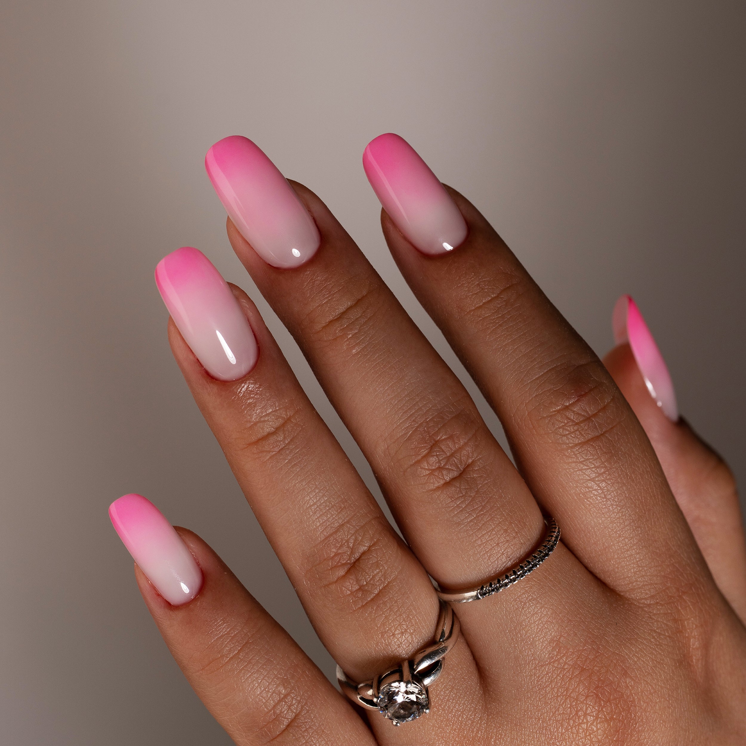  Pink Neon Ombre