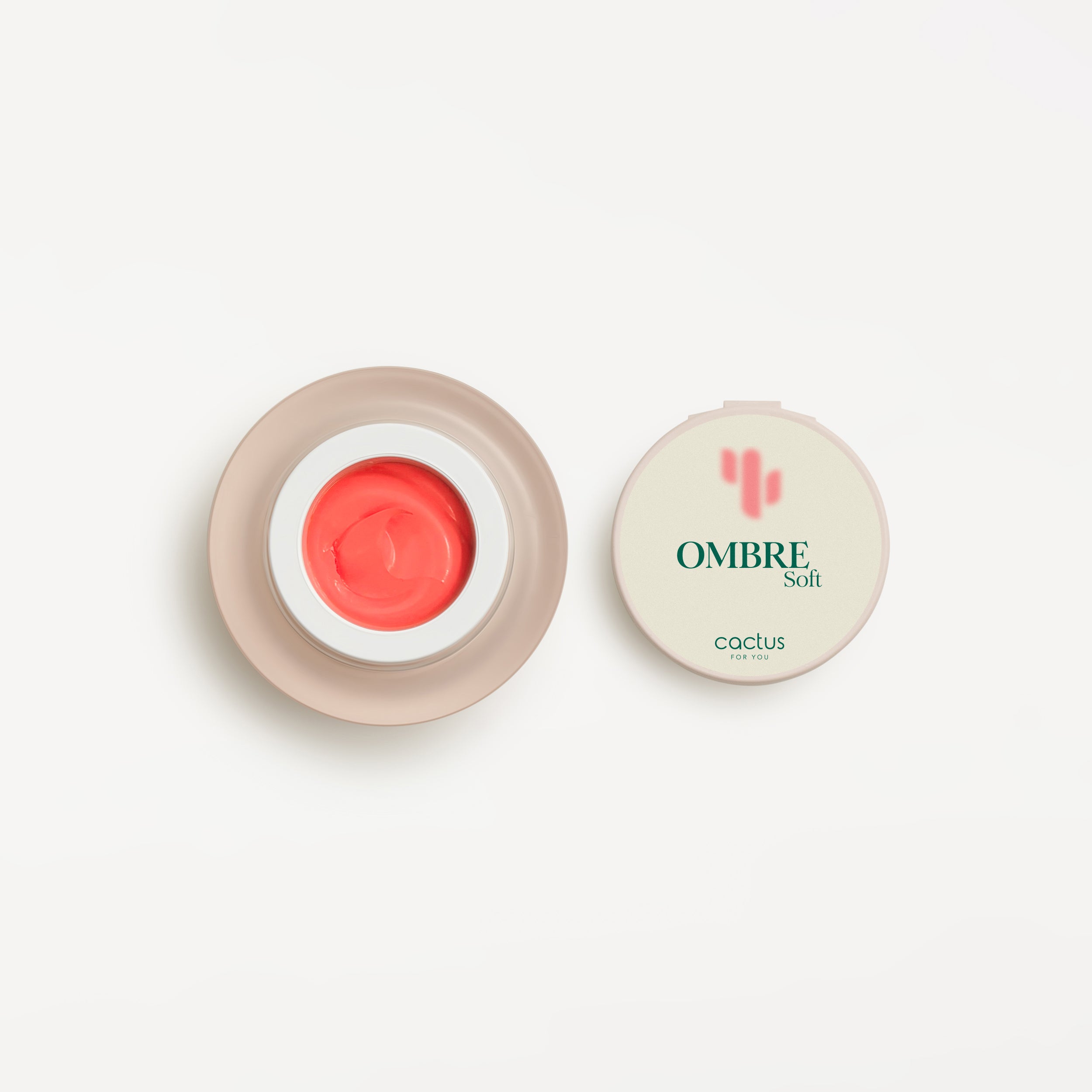 Coral Neon Ombre