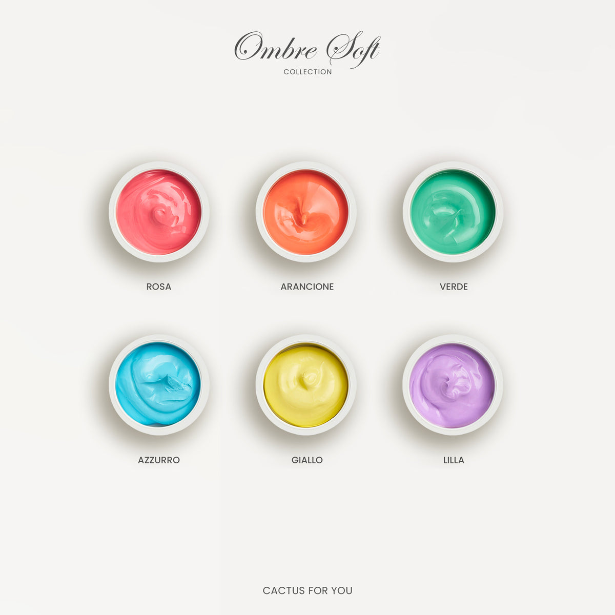 Ombre Soft Pastel Palette