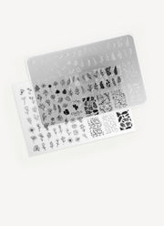 Bloom Stainless Steel Nail Stamping Plate