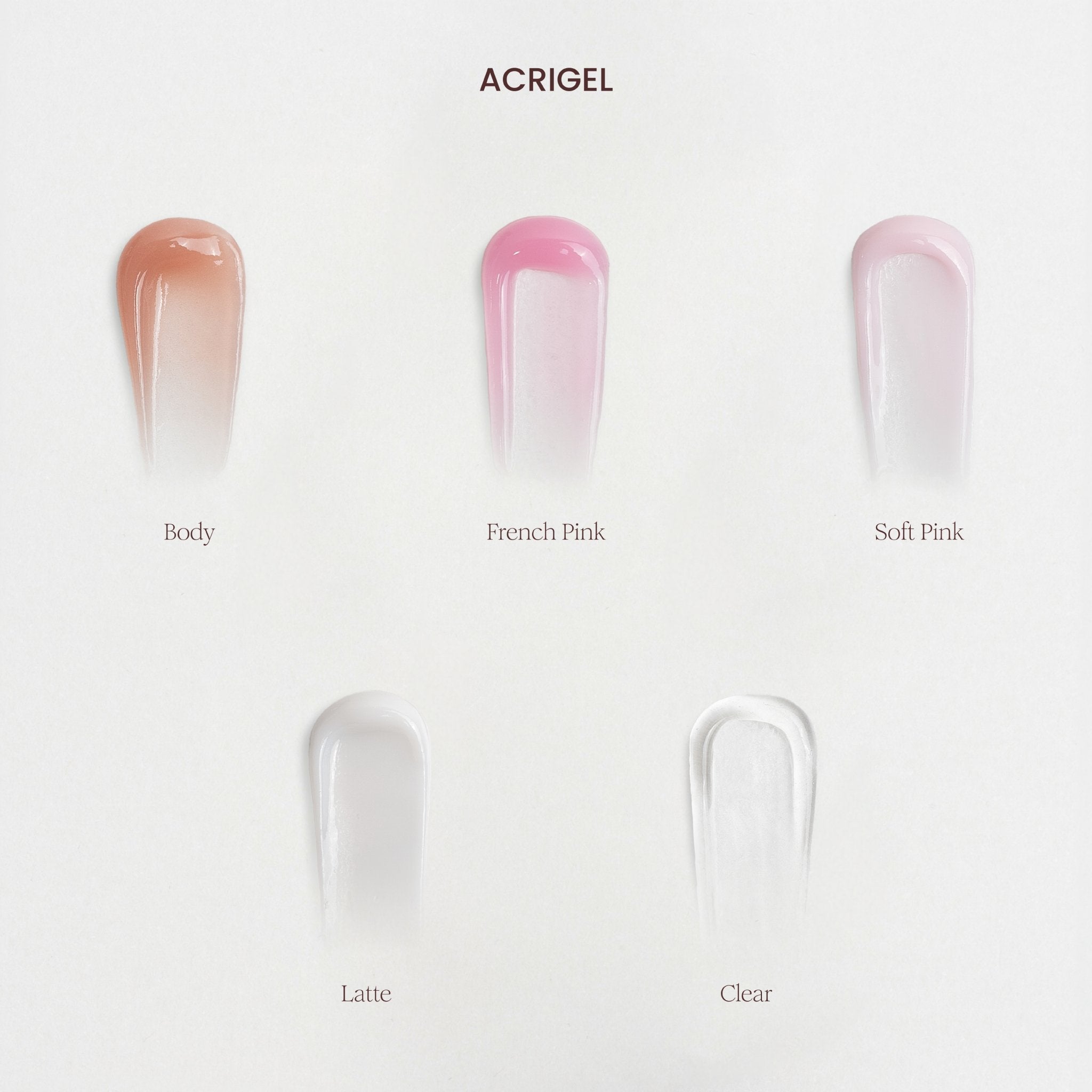 ACRYLIC GEL FRENCH PINK per Ricostruzione Unghie