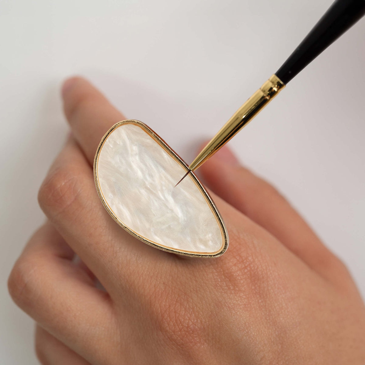 Nail Art Palette Ring R2-19