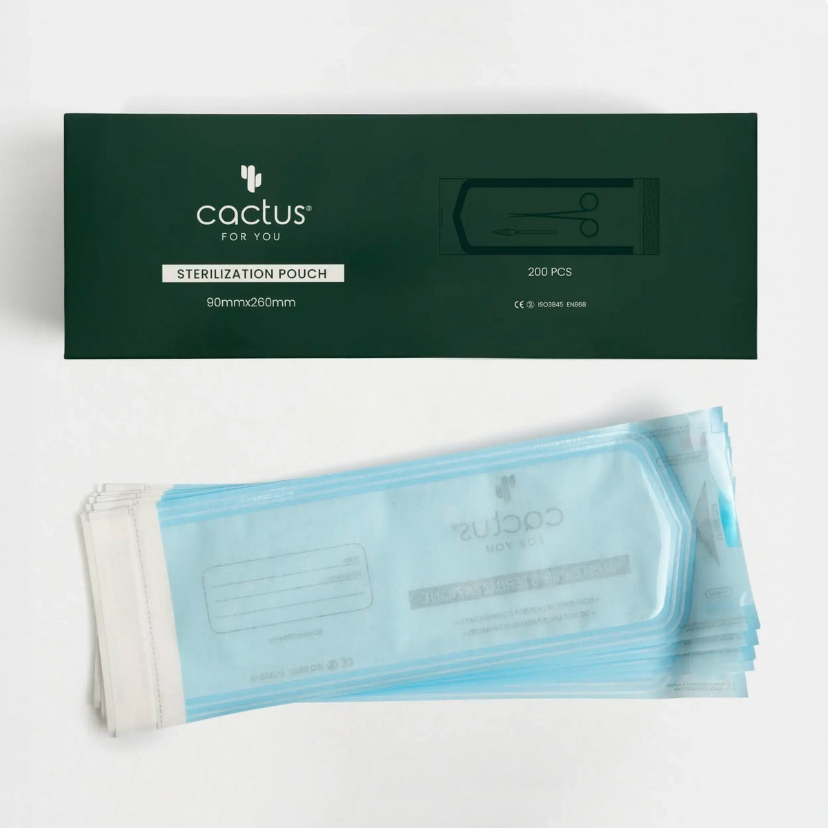 Self -senior envelopes for sterilization - 200 pcs