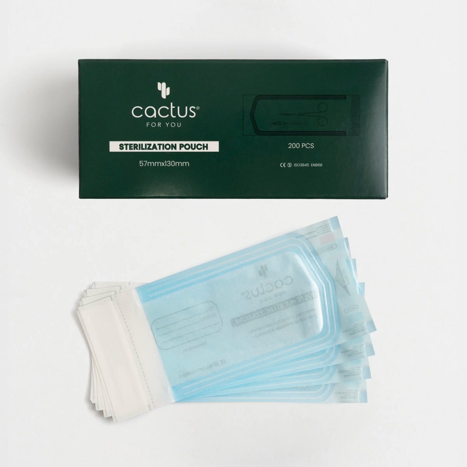 Sobres autocontroles para la esterilización - 200 PCS