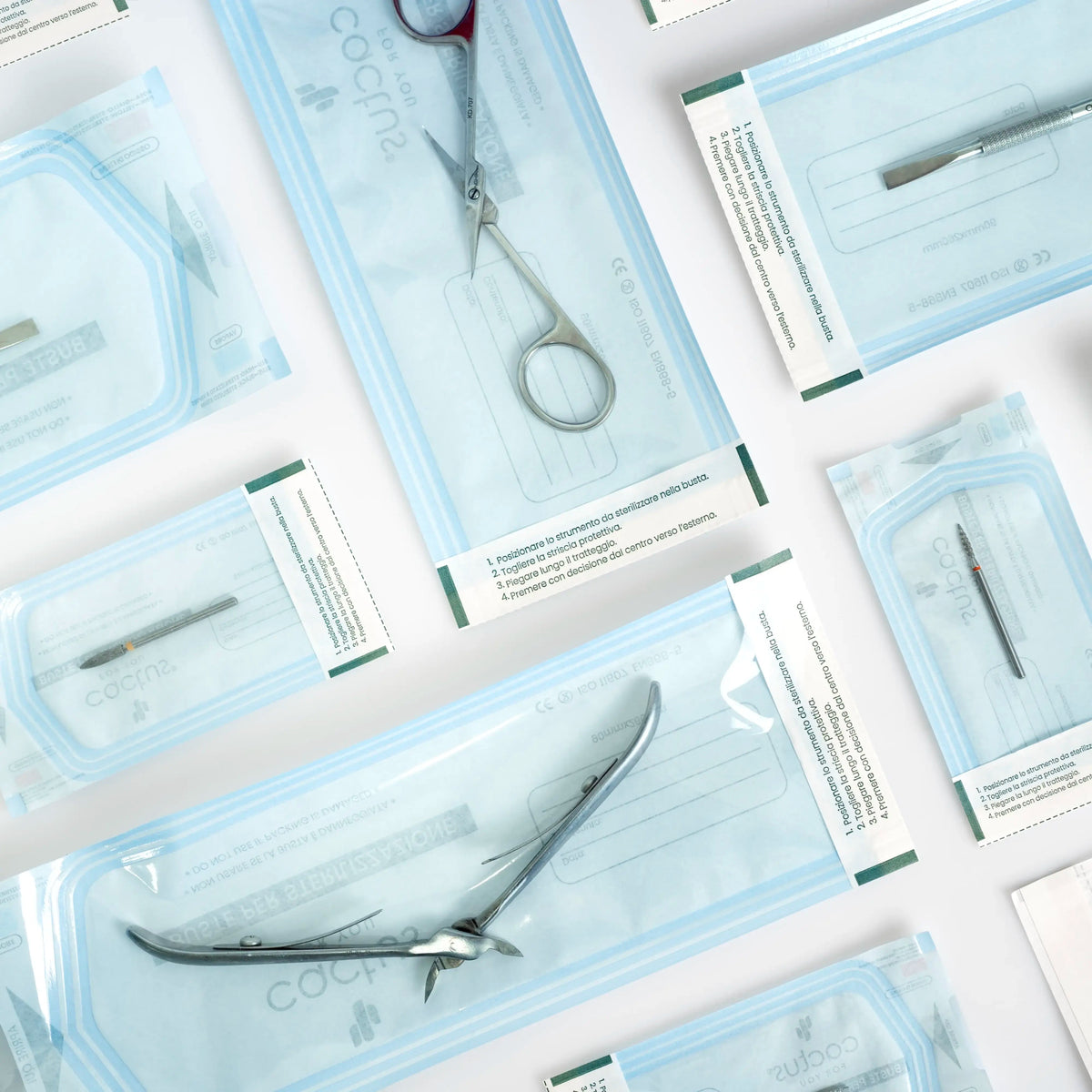 Small Self-Sealing Sterilisation Pouches – 200 pcs