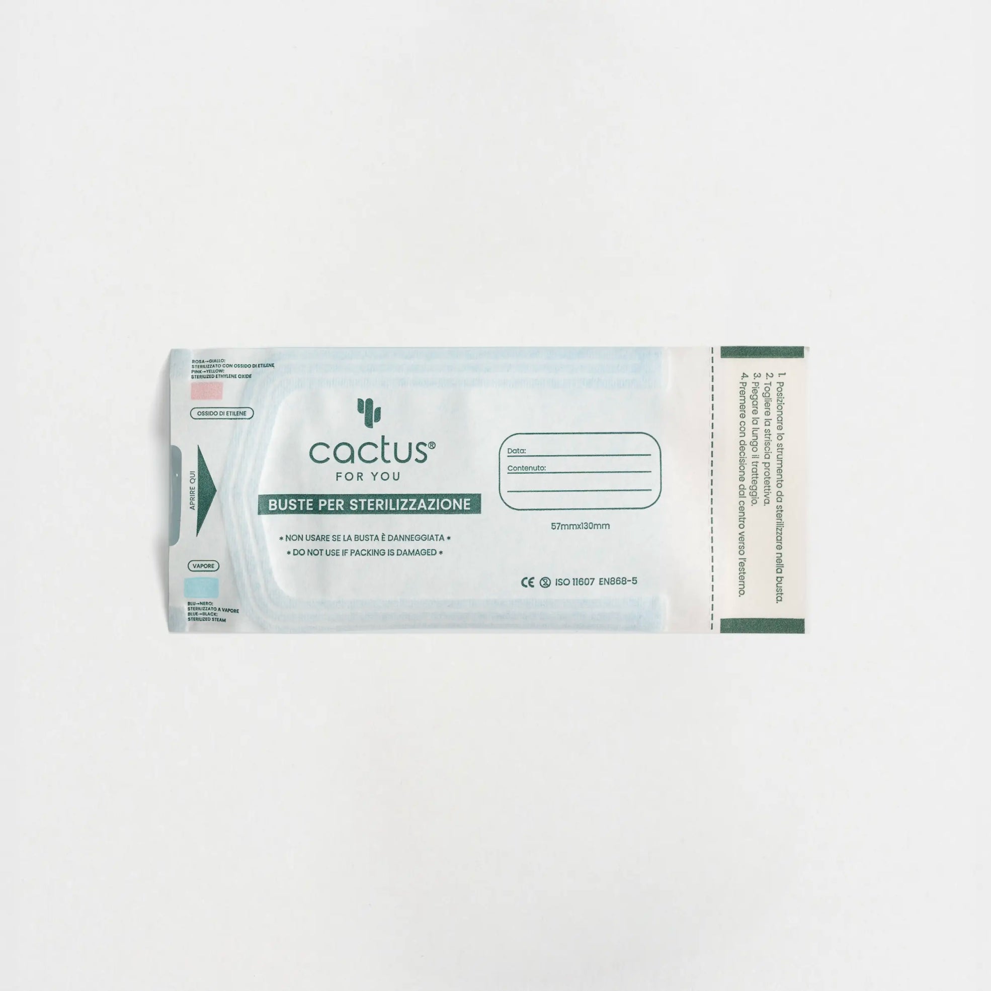 Sobres autocontroles para la esterilización - 200 PCS