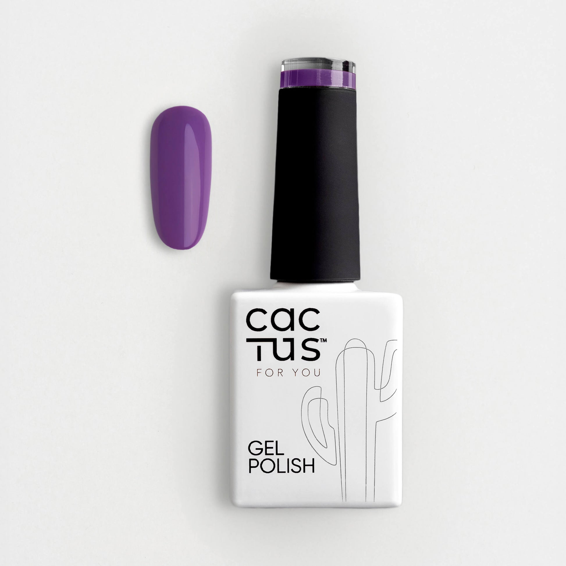 Gel polish C-169 Medusa: viola intenso ispirato ai fondali marini della barriera corallina.