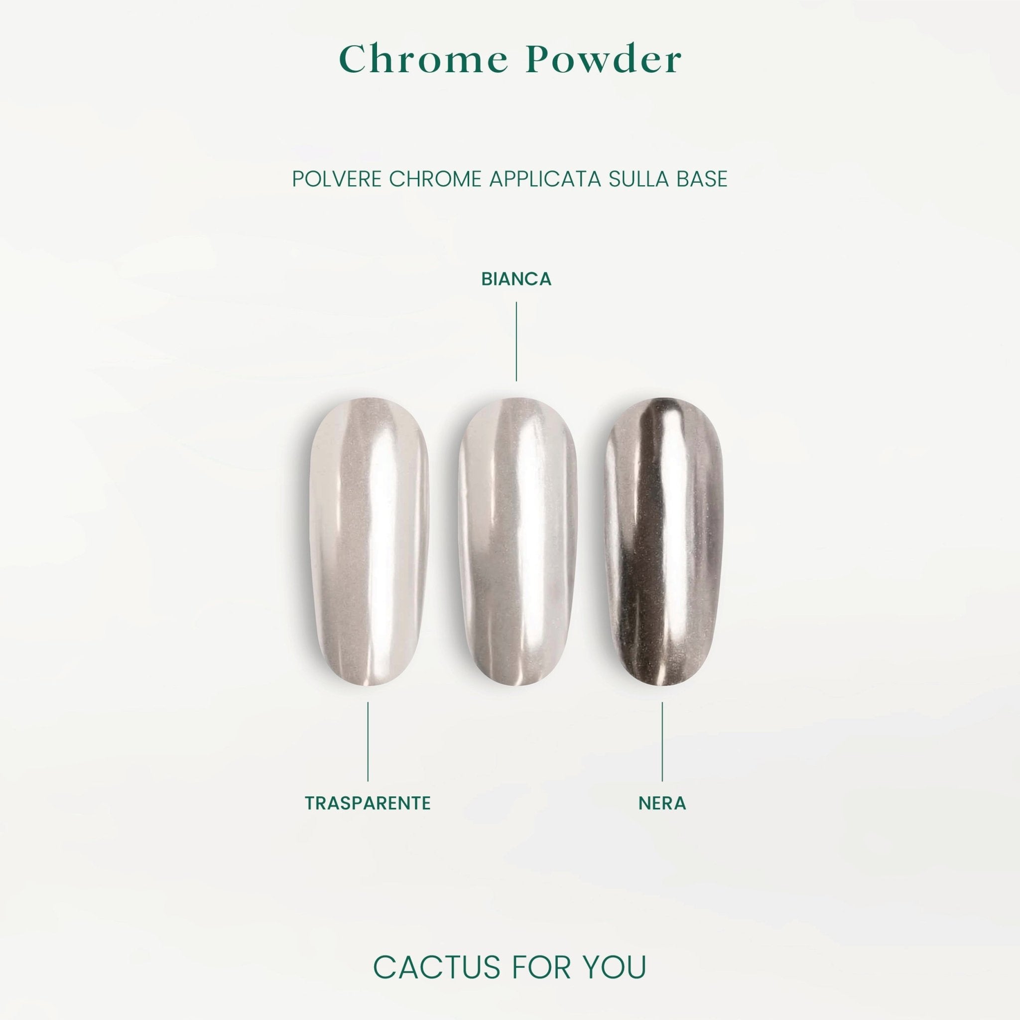 Chrome Powder metallic effect HL01