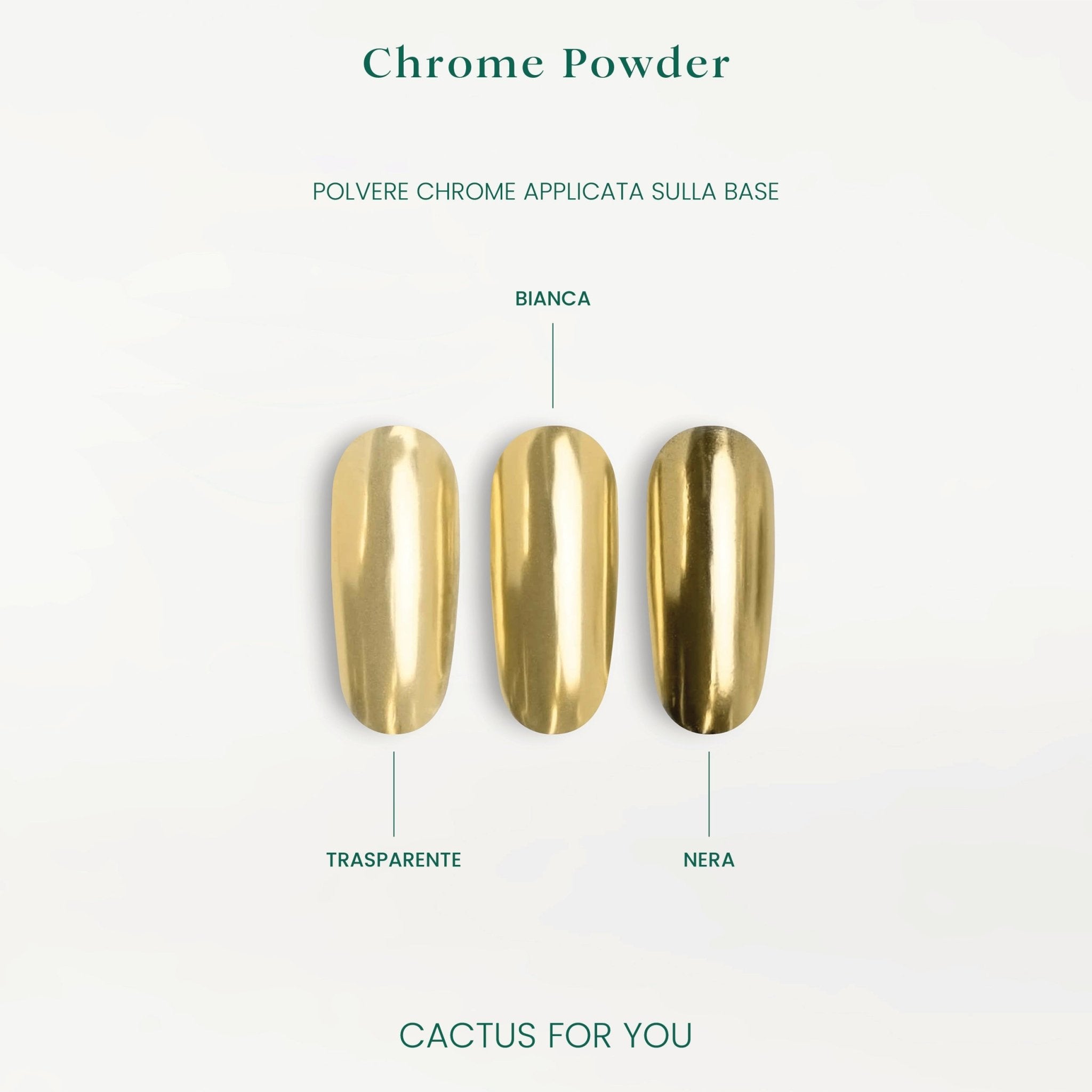 Chrome Powder metallic effect HL07