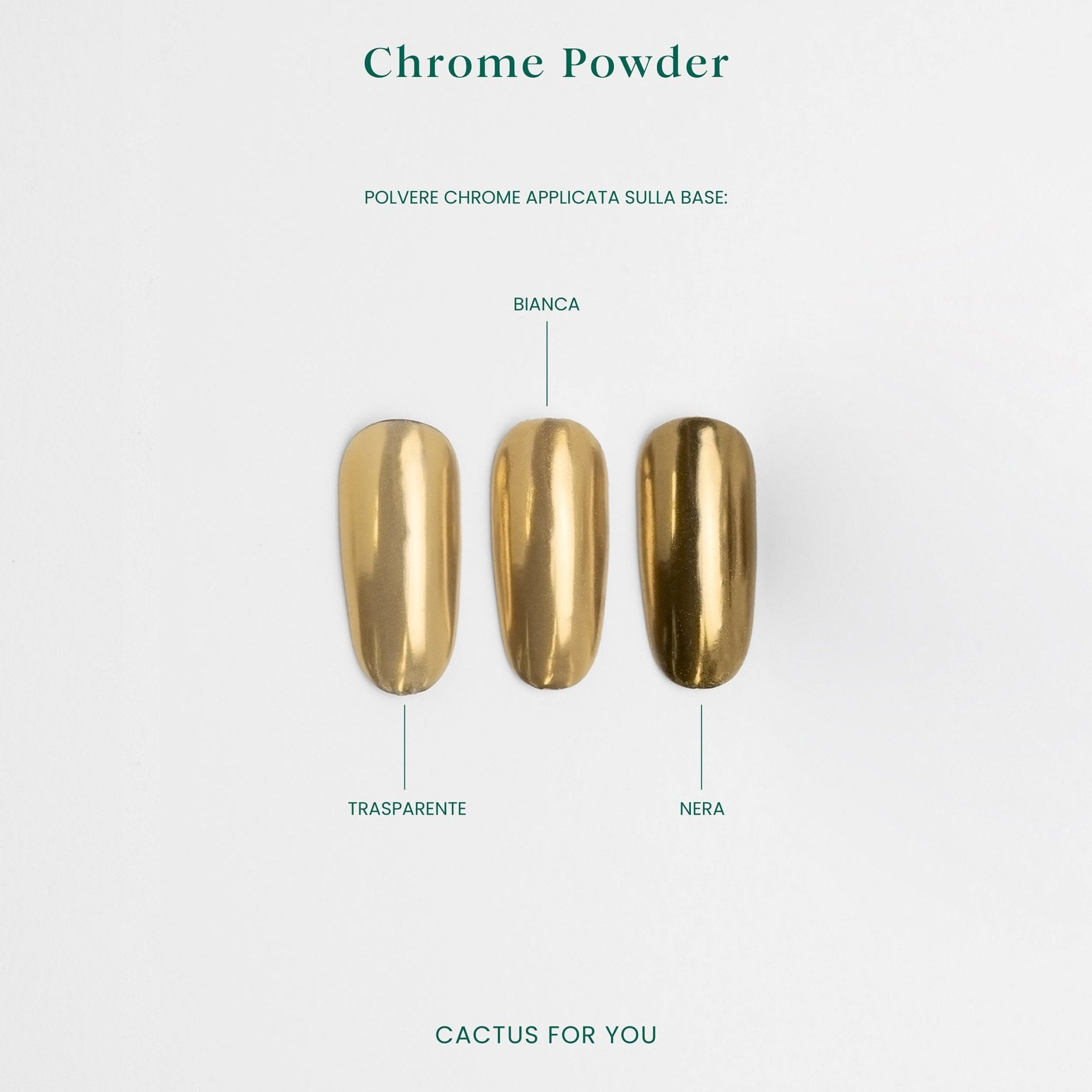 Chrome Powder effetto metallizzato TH05
