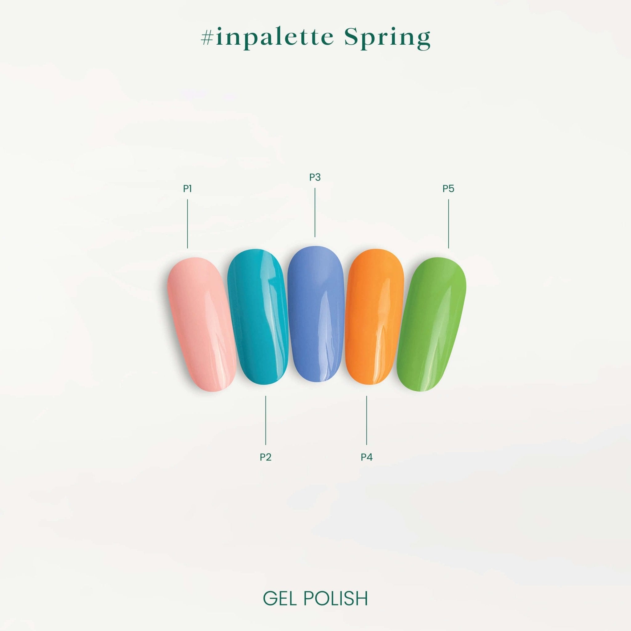Collezione 5 Smalti Spring P1-P5