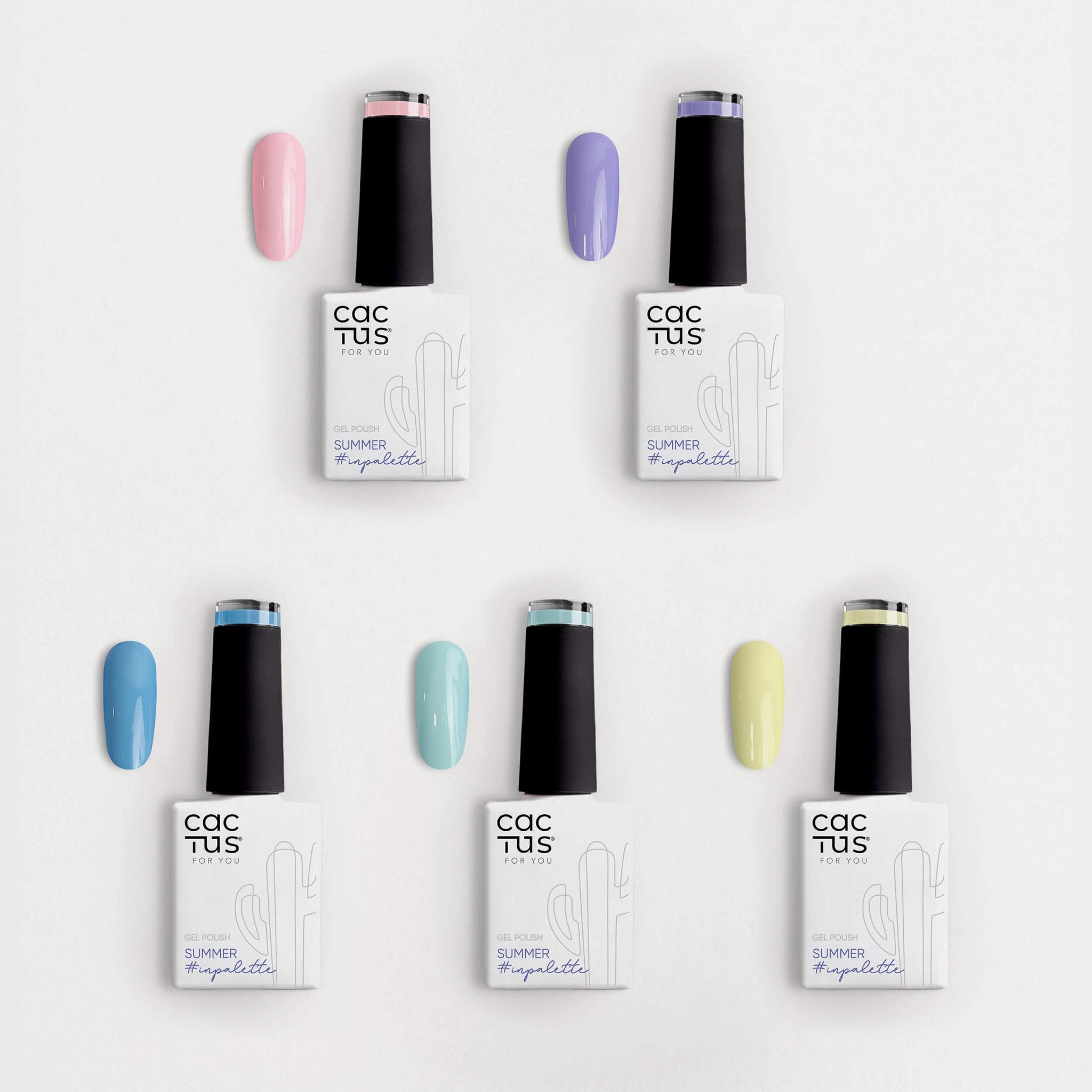 Collezione 5 Smalti Summer E1 - E5