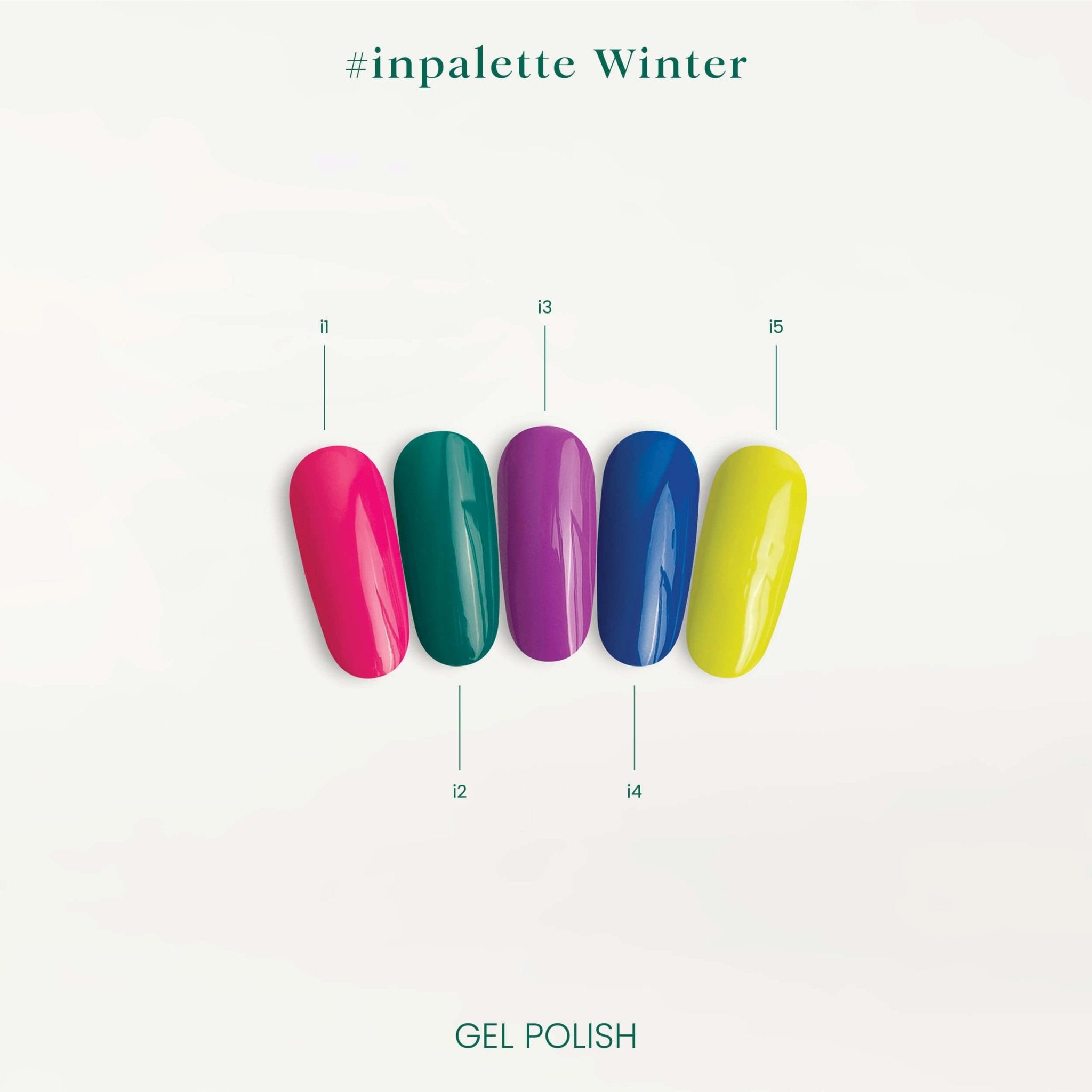 Collezione 5 Smalti Winter i1 - i5