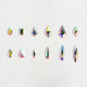 Cristales holográficos para uñas