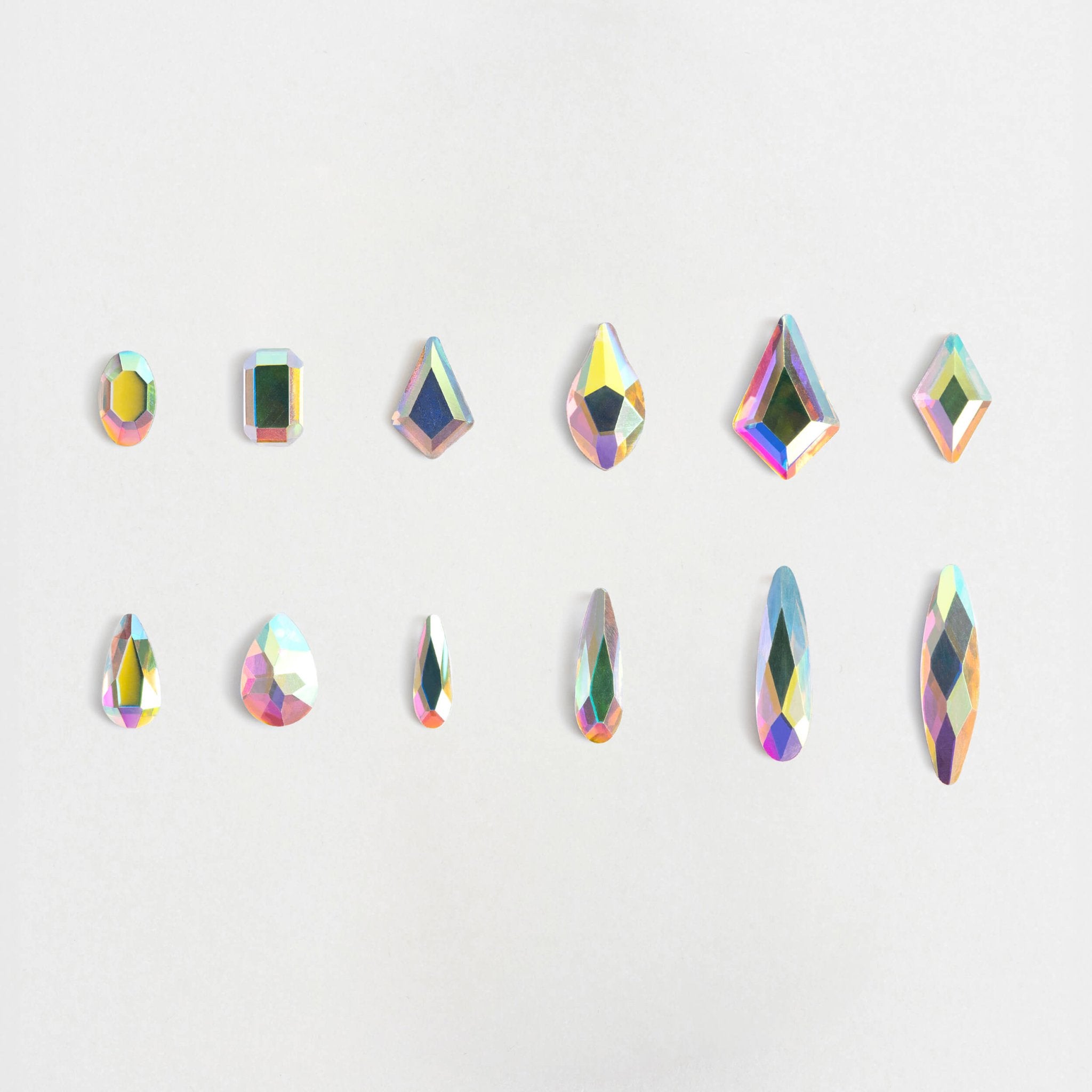 Cristales holográficos para uñas