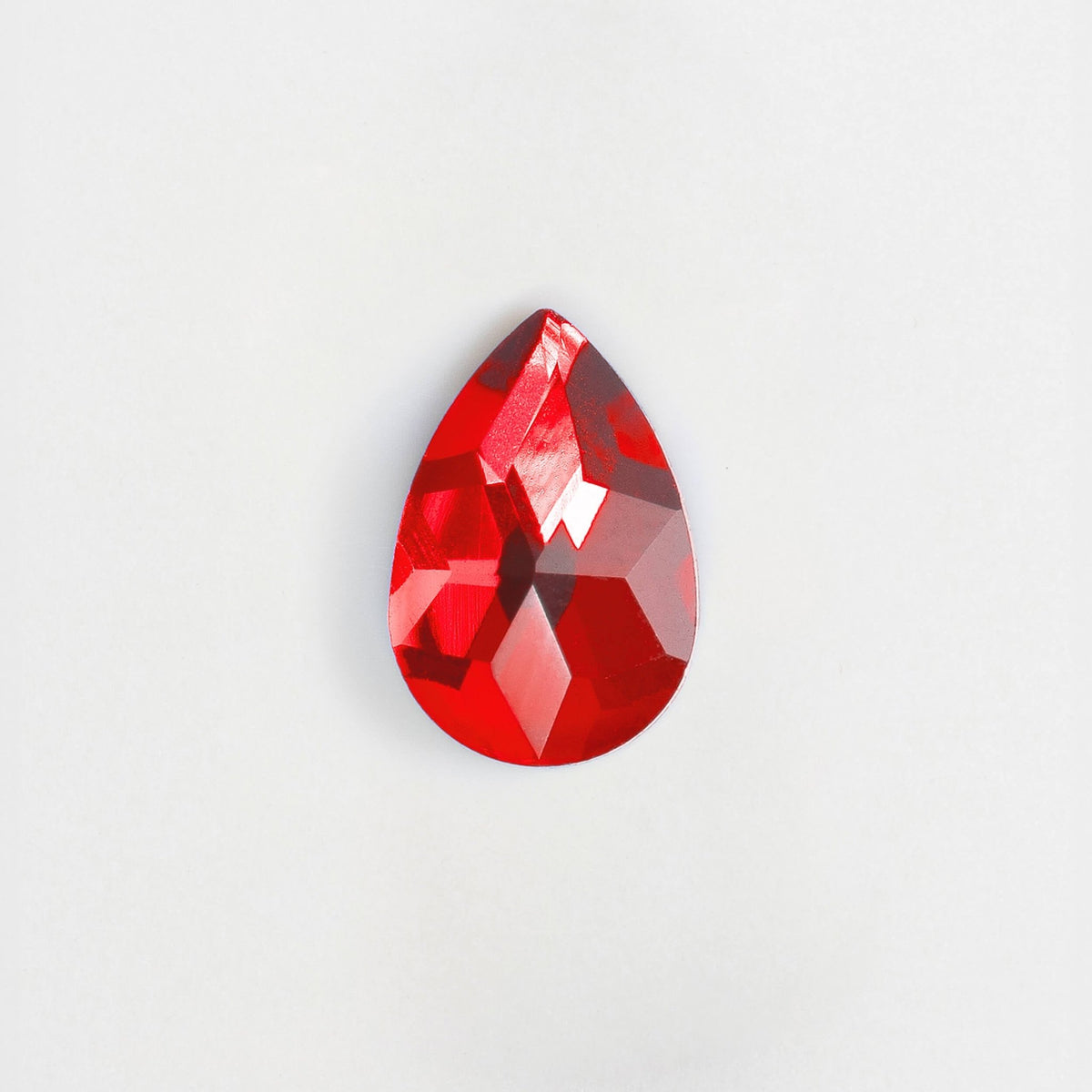 Red crystals for nails