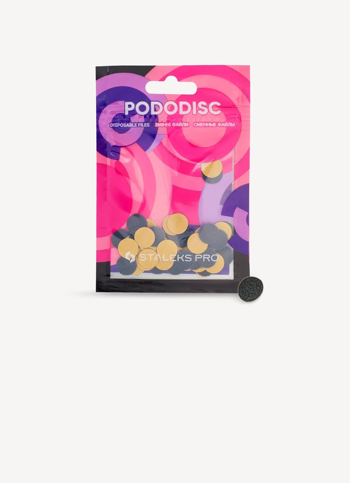 Refill discs for PODODISC size XS - 80 grit (50 pieces)