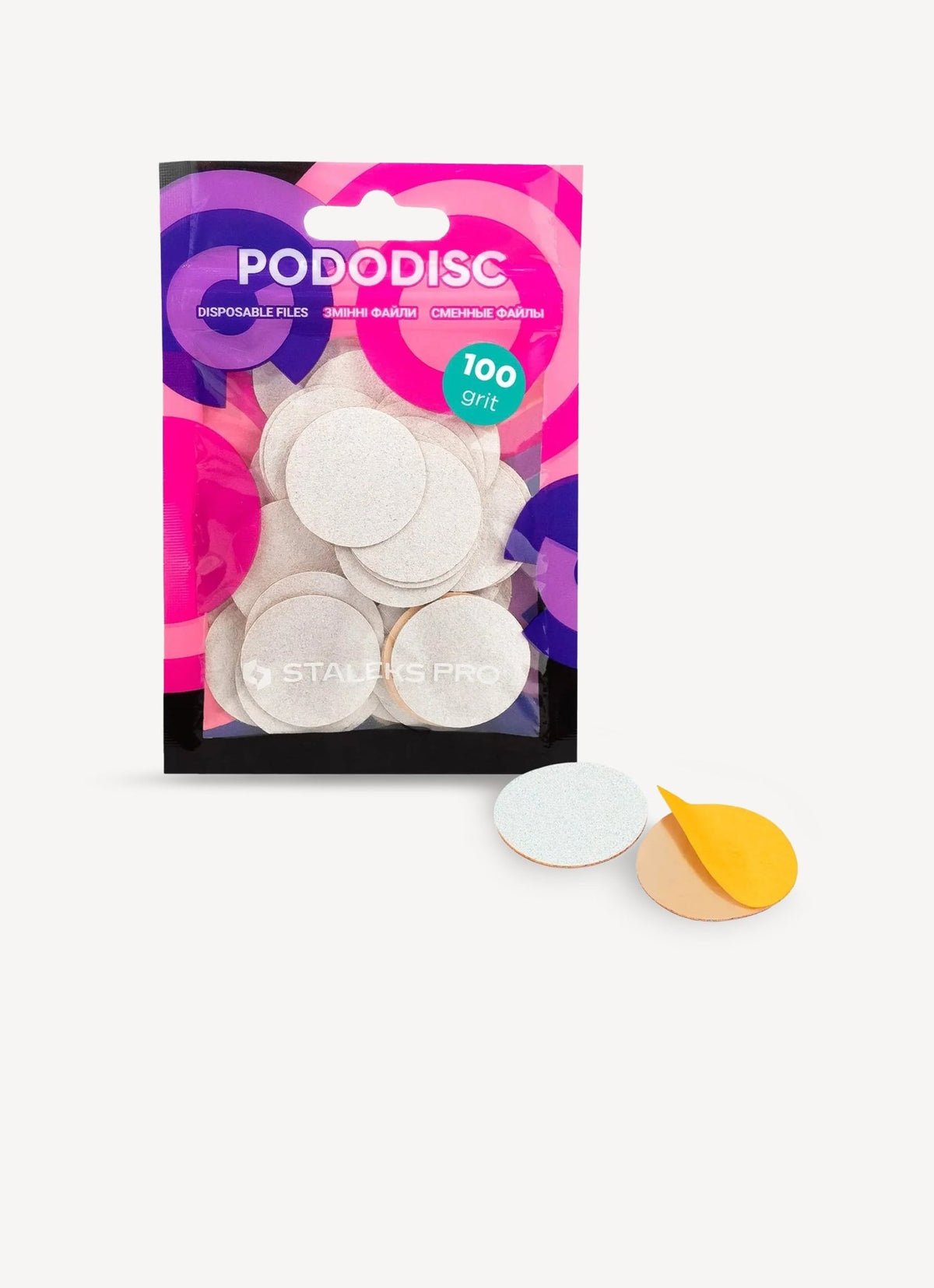 PODODISC L refill discs - 100 grit