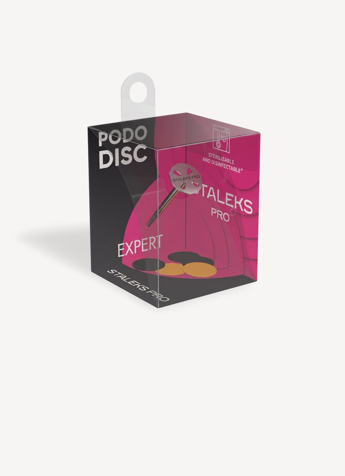 PODODISC EXPERT XS Pedicure Disc Complete with Replaceable File Grit 180 5 Pcs (10 mm)
