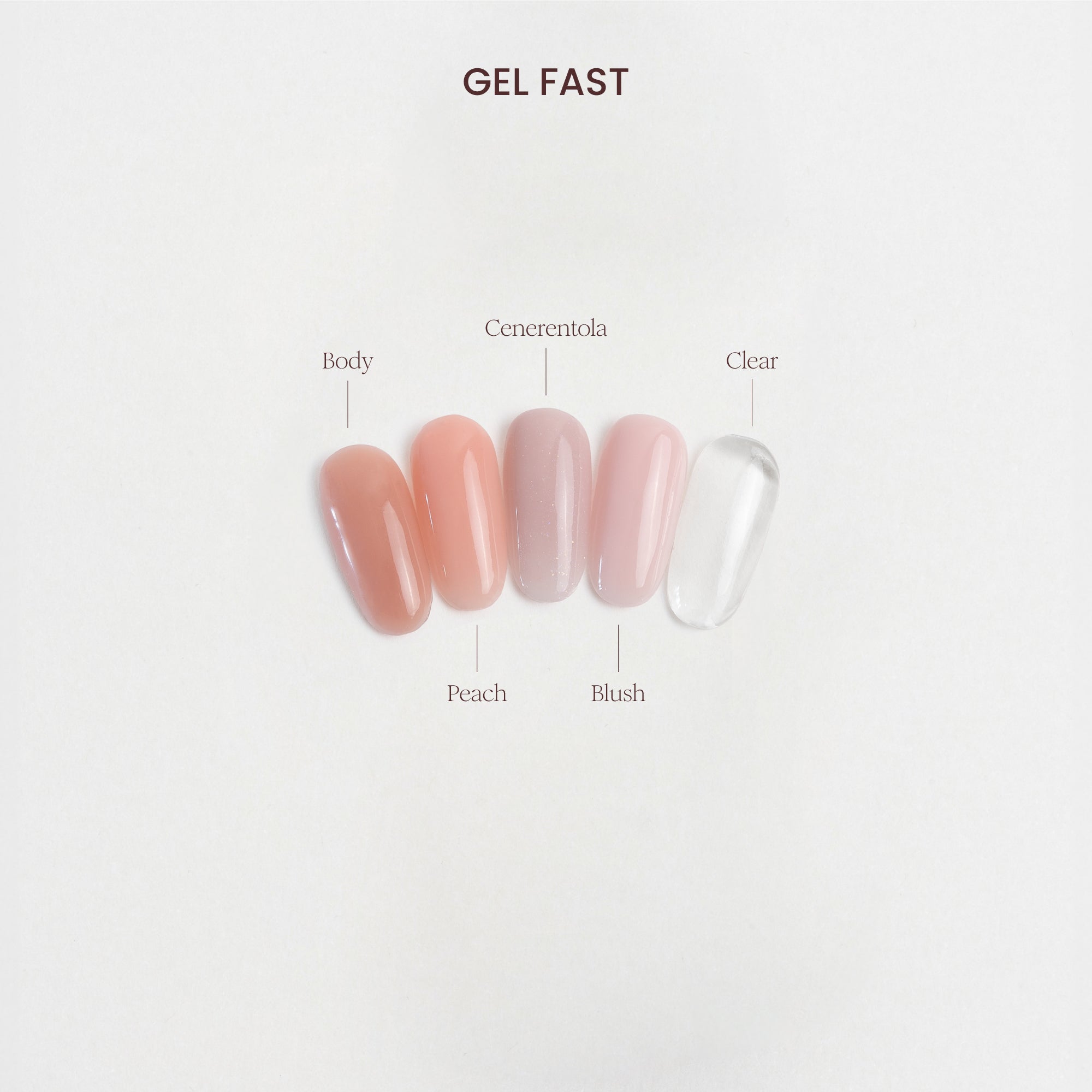 FAST GEL PEACH Ricostruzione e Copertura