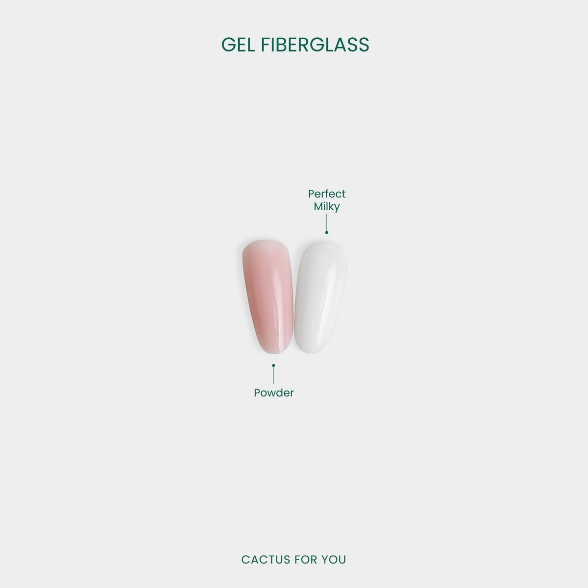 Fiberglass Gel Perfect Milky 50g