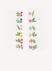 Dried flowers with leaves - 12 pack
