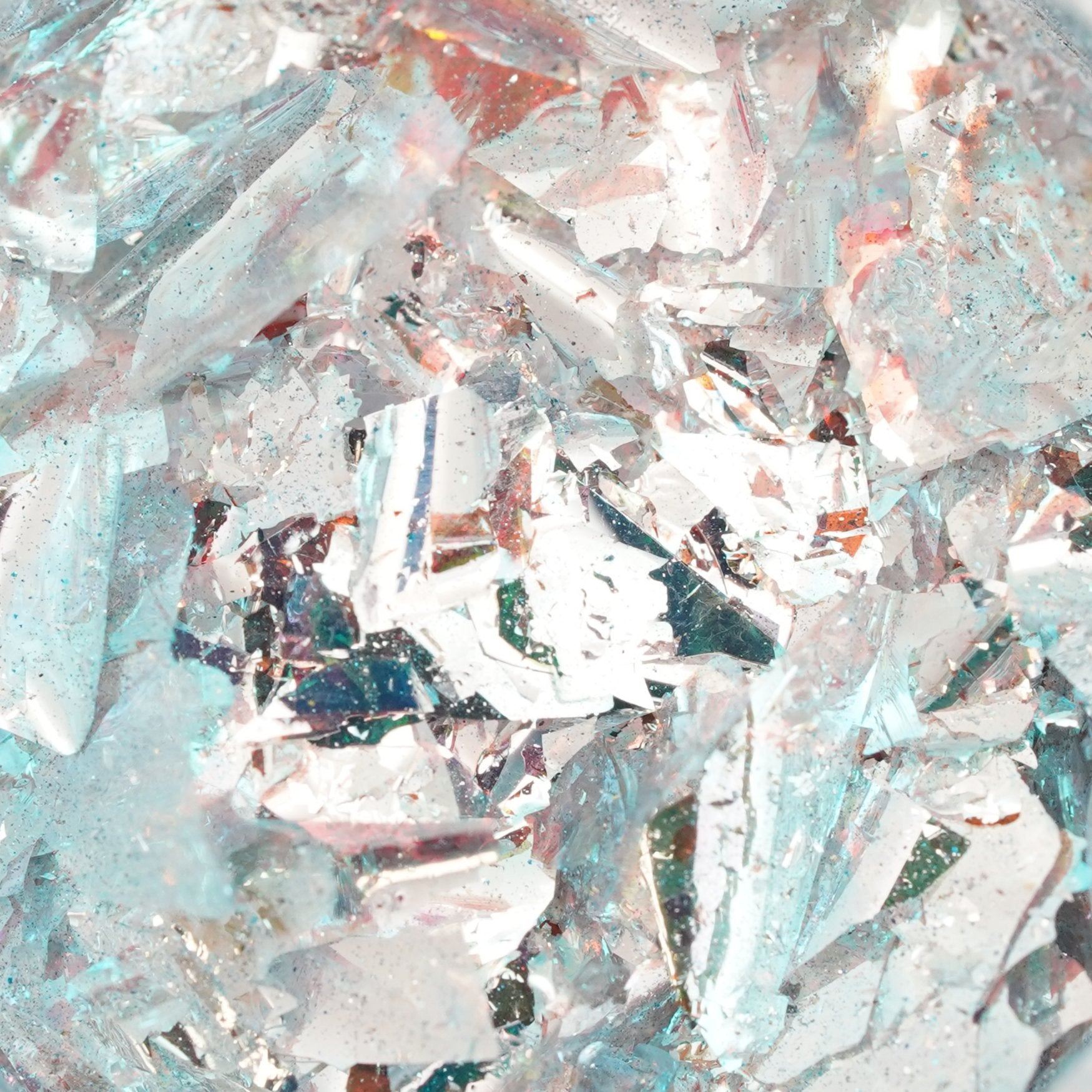 Flakes per decorazioni - bianco - dettaglio