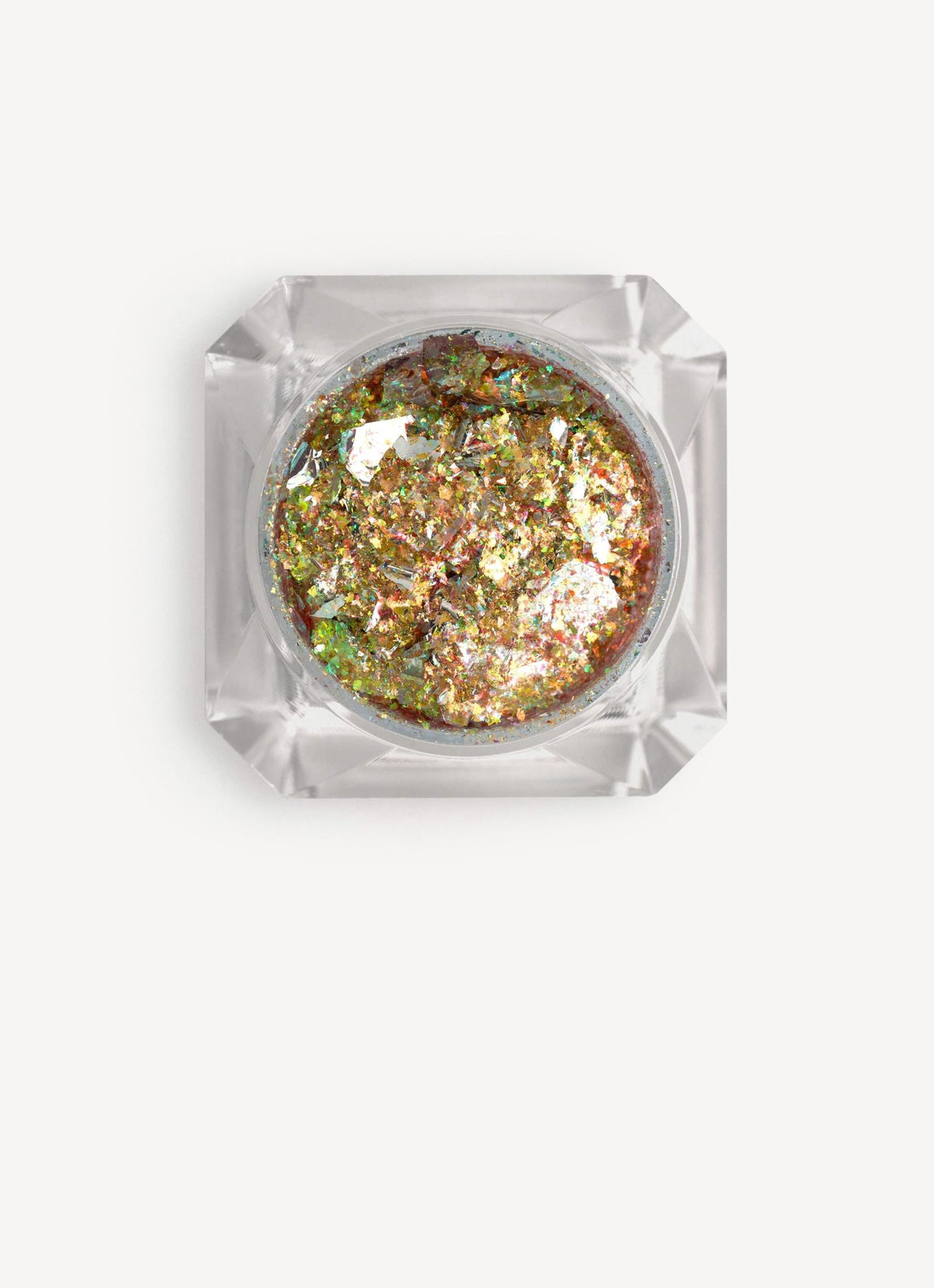 Flakes verde e rosa