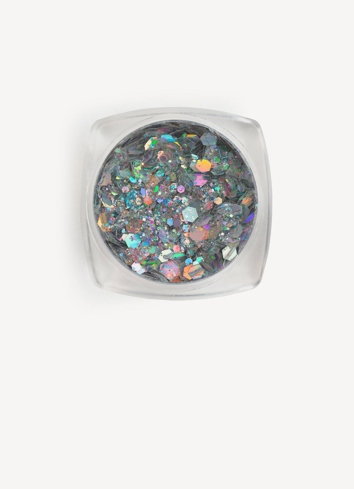 Silver Glitter Olo