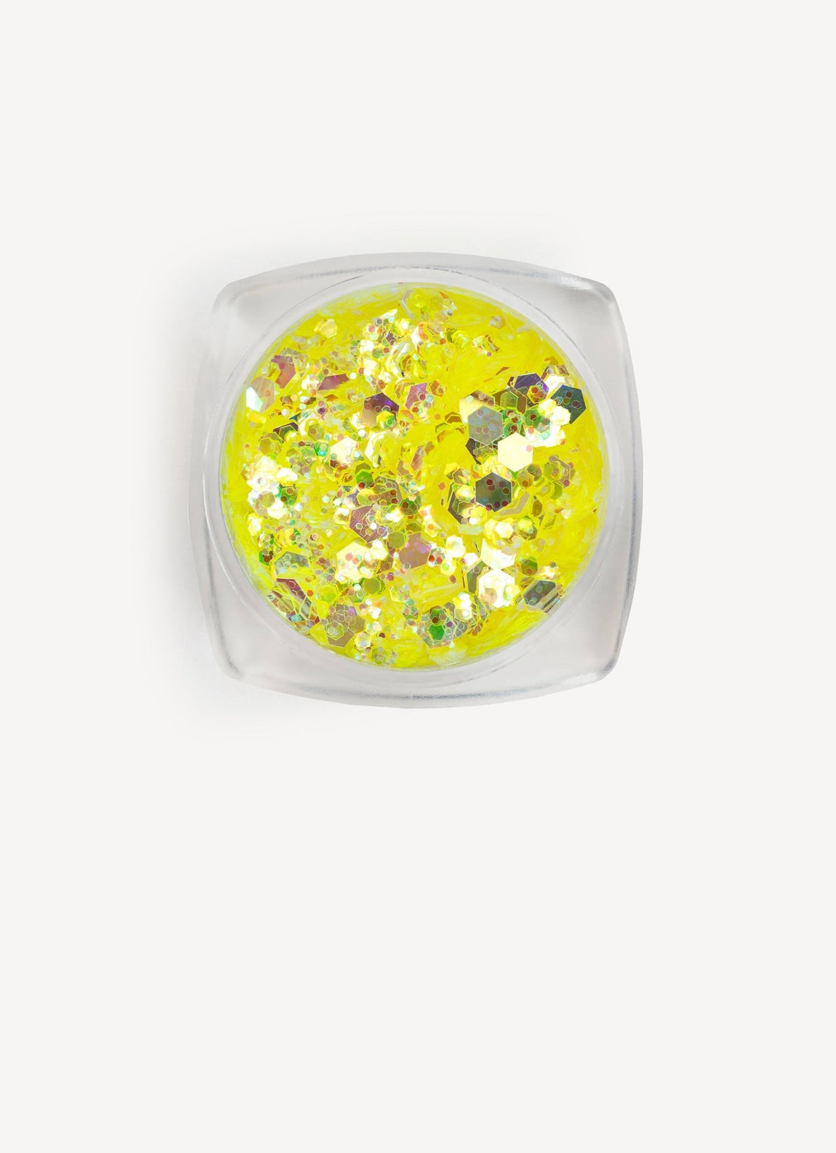 Yellow glitter