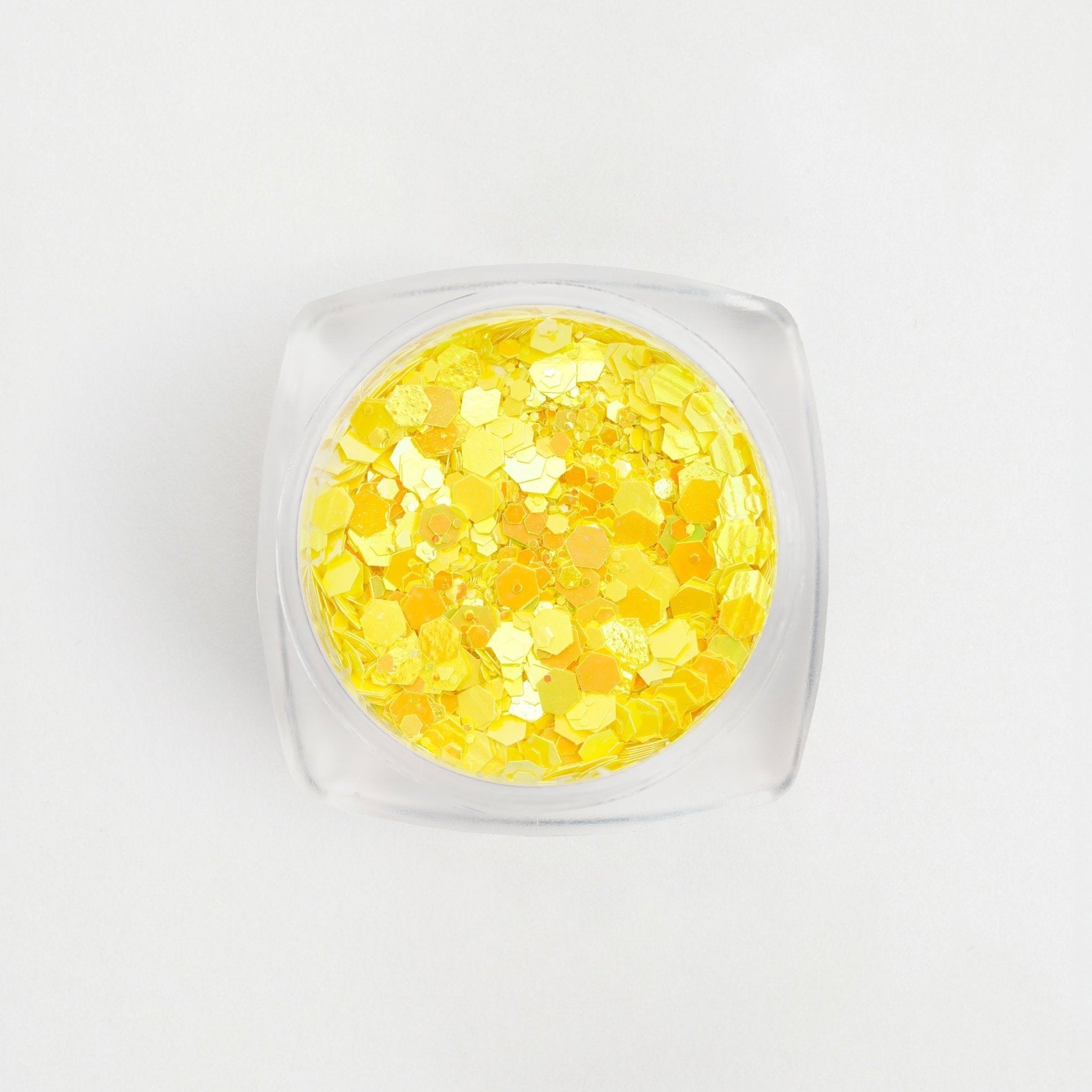 Glitter per decorazioni - giallo