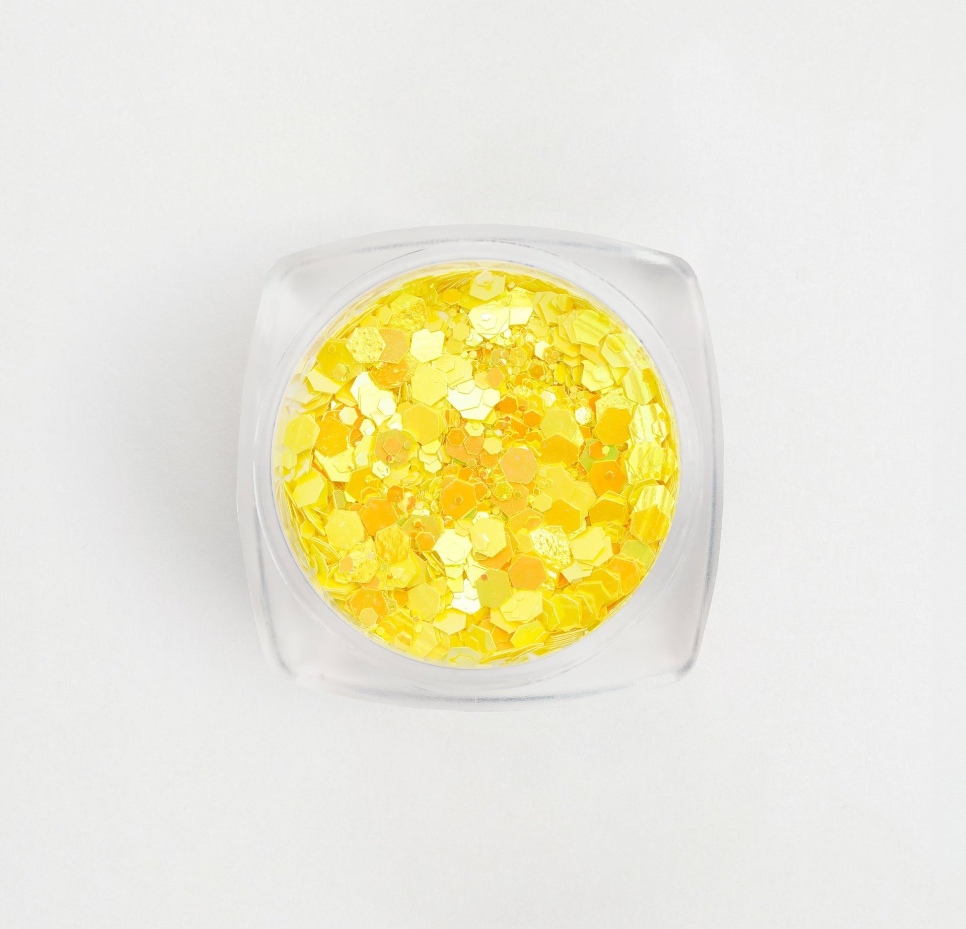 Glitter per decorazioni - giallo