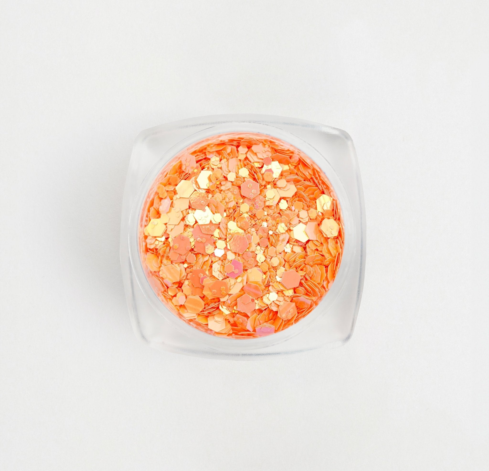 Glitter per decorazioni -  arancione