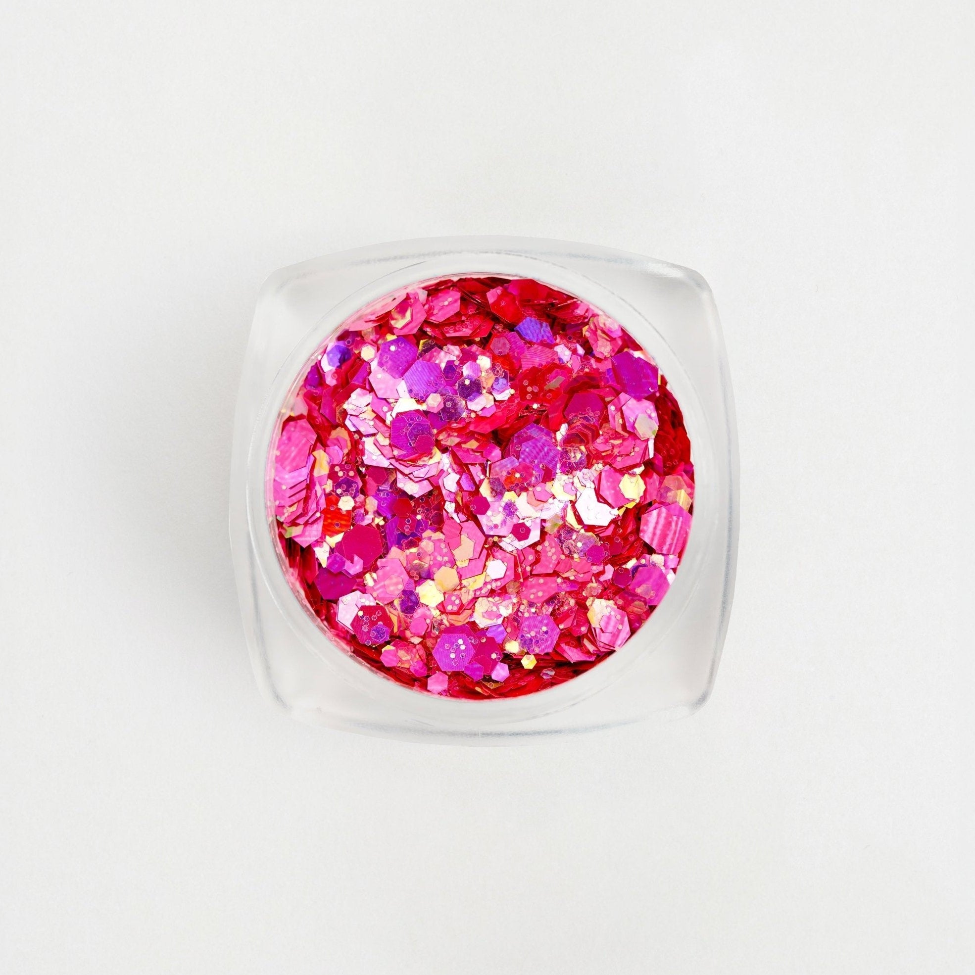 Glitter per decorazioni - fuxia