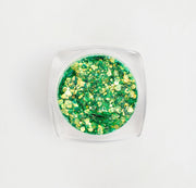 Glitter per decorazioni - verde